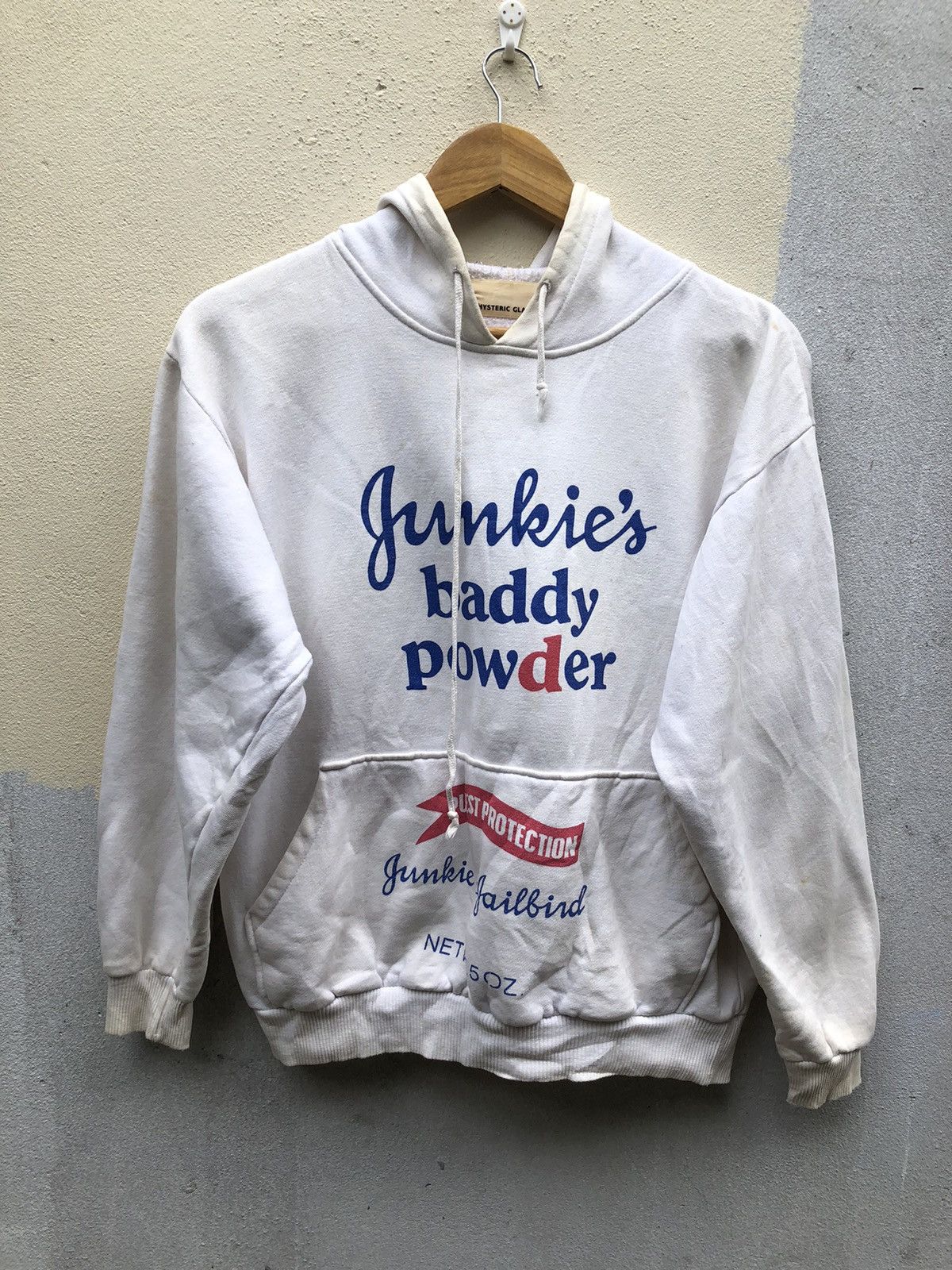 Hysteric Glamour Hysteric Glamour baddy powder White Hoodies Size US M / EU 48-50 / 2 - 1 Thumbnail