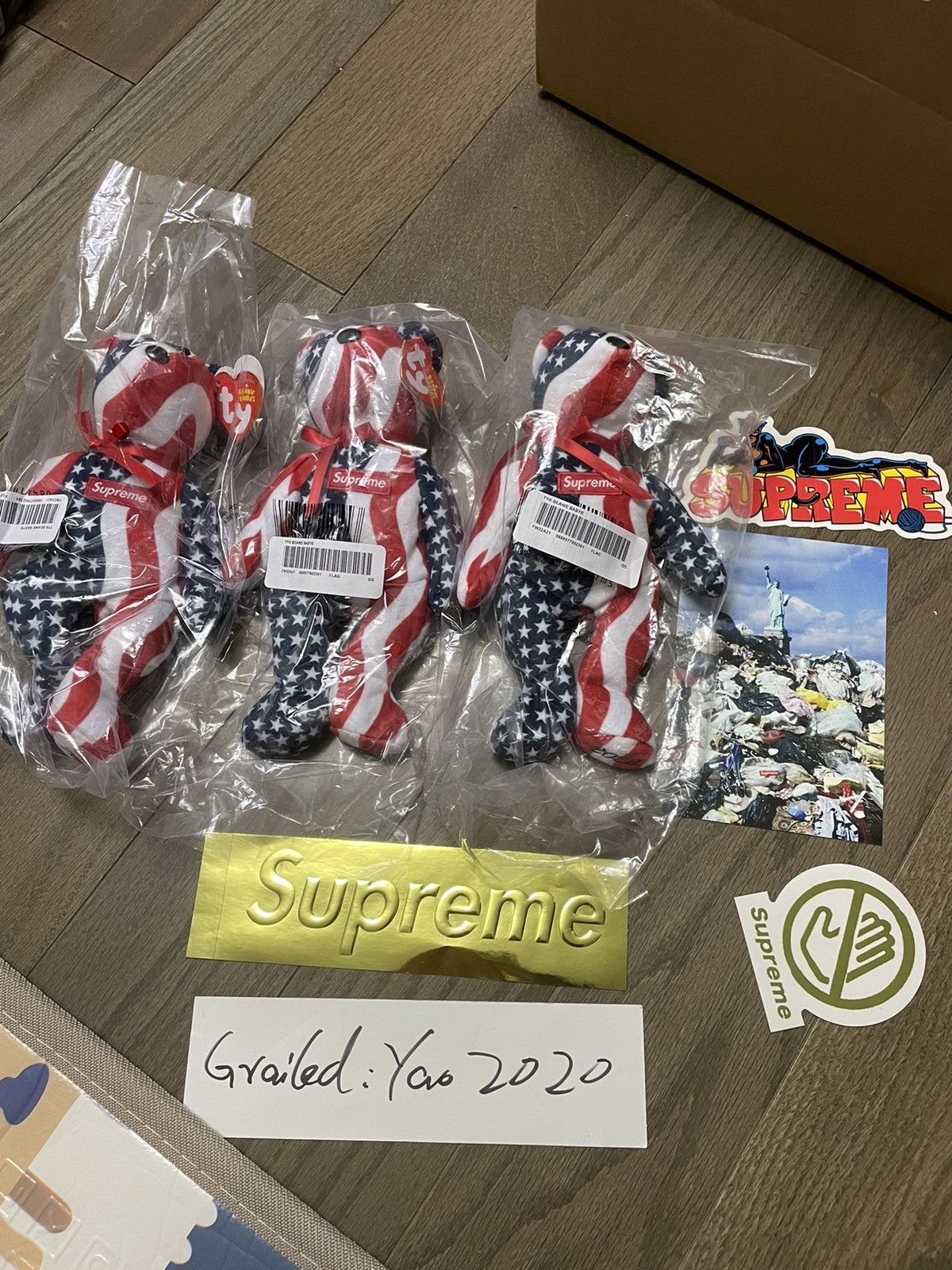 Supreme - Supreme ty Beanie Baby×3 Supreme supreme ty beanie Baby （3） | Grailed