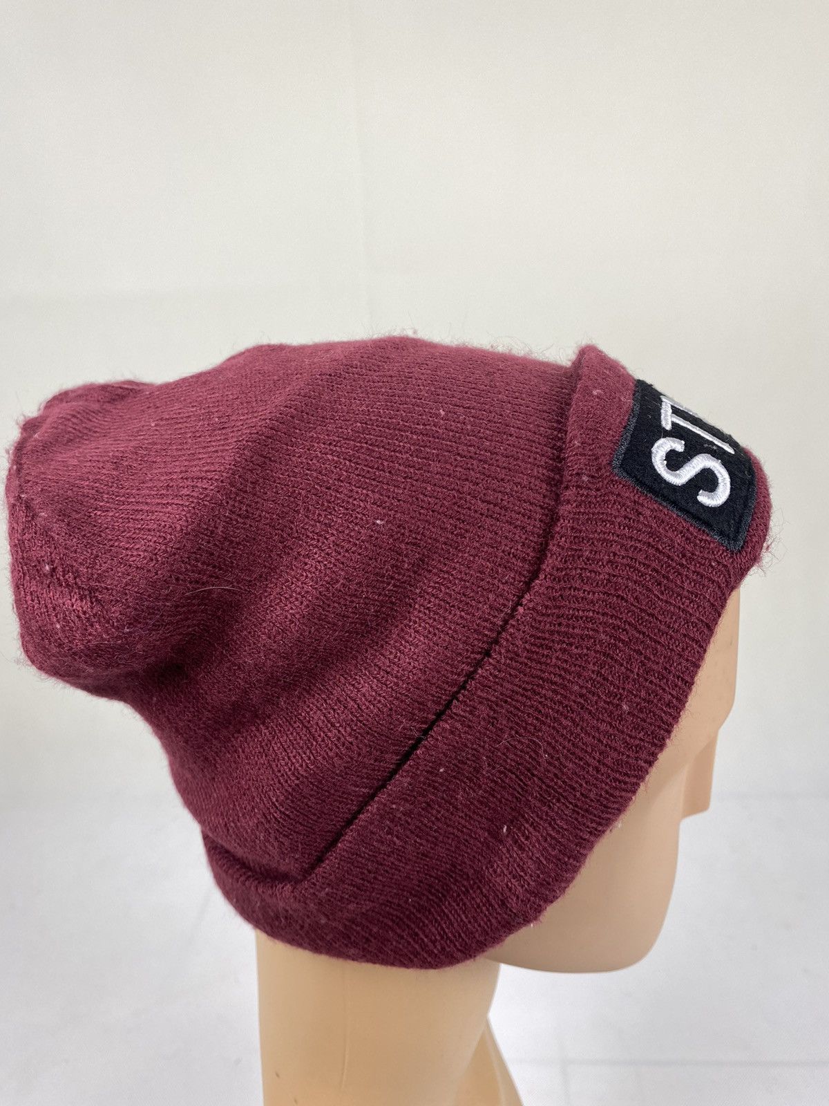 Japanese Brand Style Spellout Beanie Hat Size ONE SIZE - 5 Thumbnail