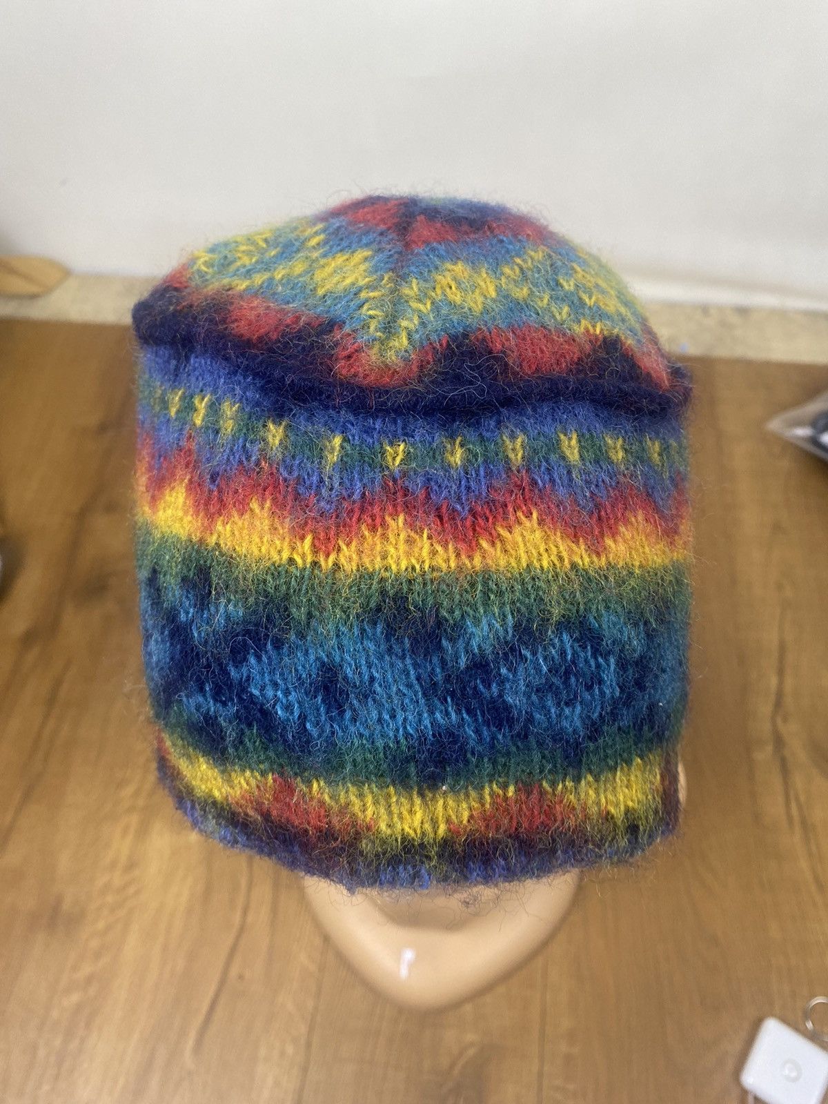 Vintage Knitted Hat Inspired By Coogi Size ONE SIZE - 2 Thumbnail