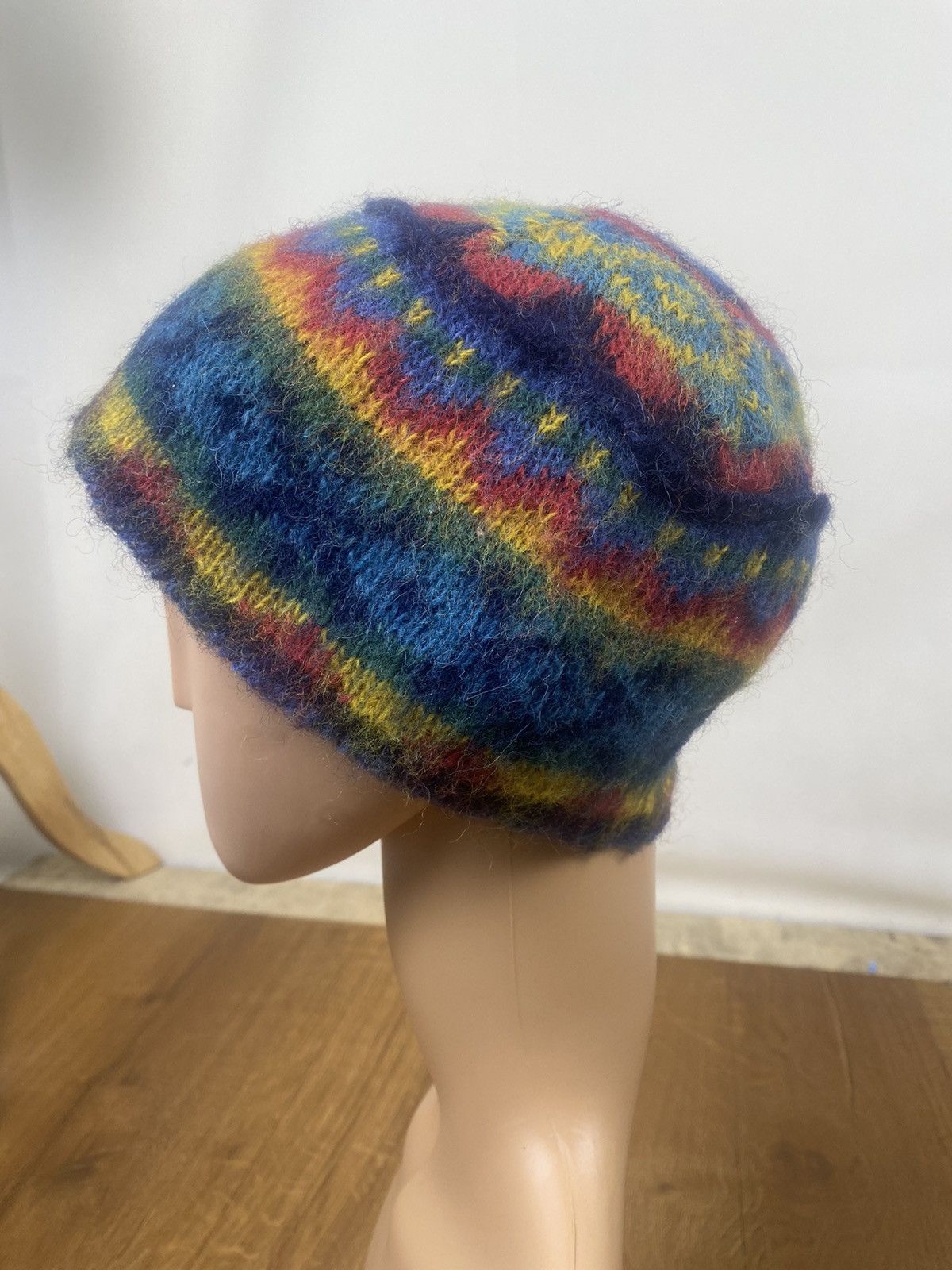 Vintage Knitted Hat Inspired By Coogi Size ONE SIZE - 3 Thumbnail