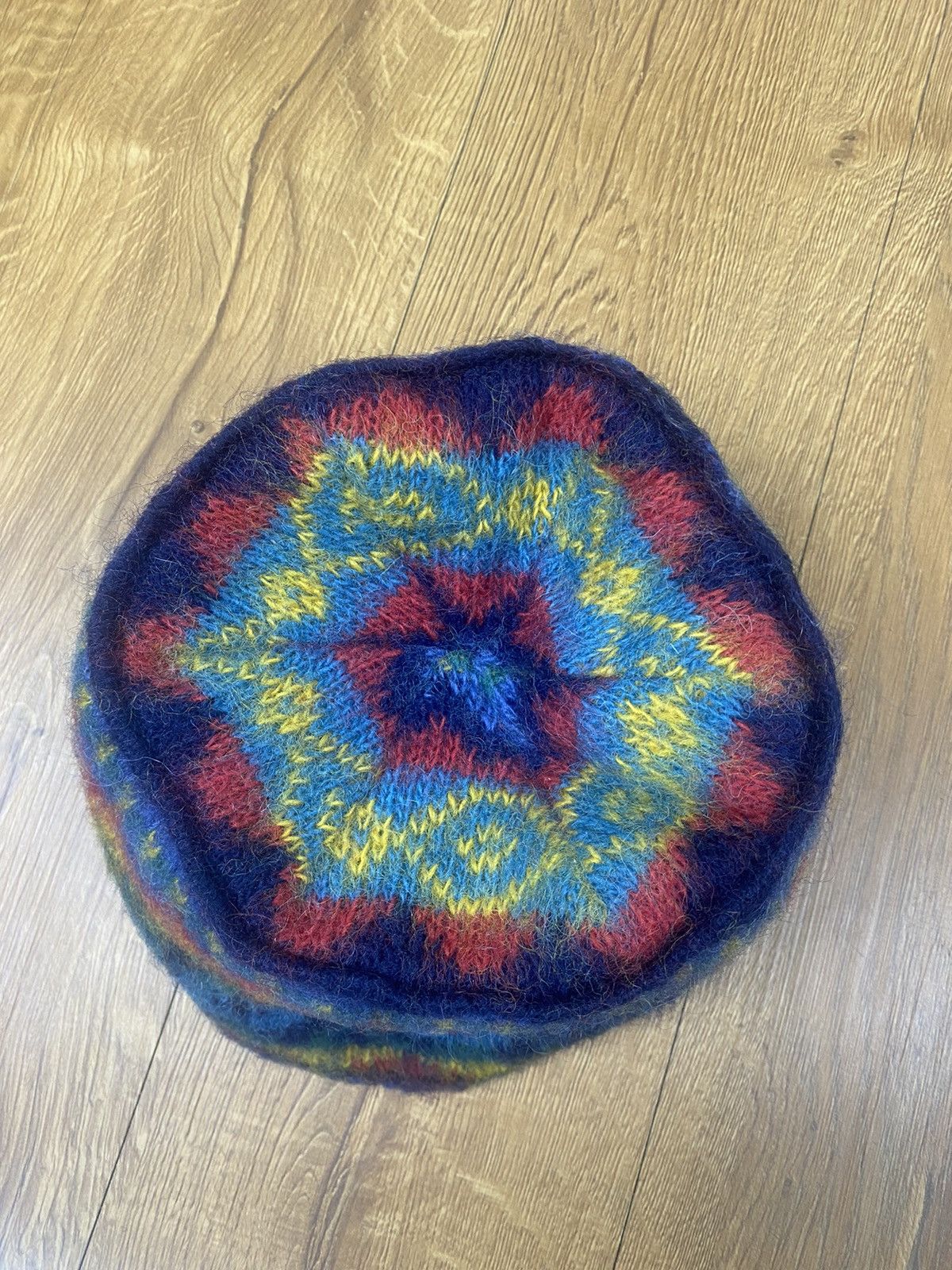 Vintage Knitted Hat Inspired By Coogi Size ONE SIZE - 4 Thumbnail