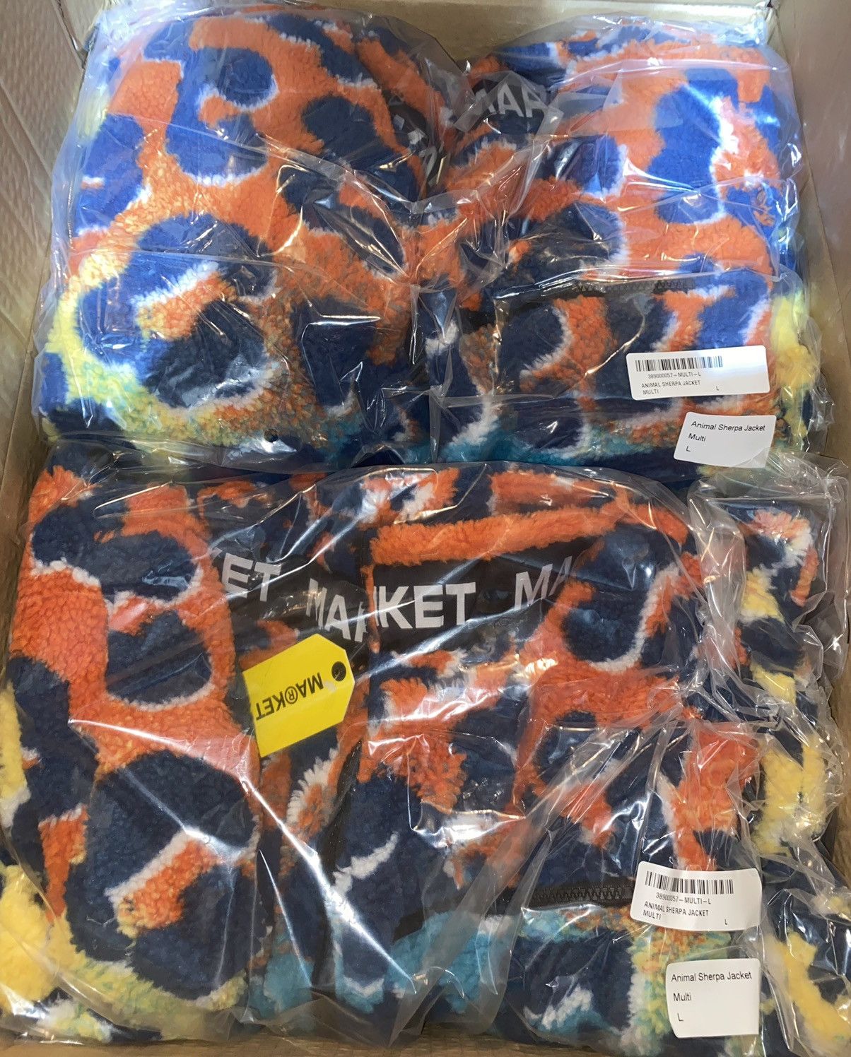 Market Market Animal Print Sherpa Jacket Size US L / EU 52-54 / 3 - 4 Thumbnail