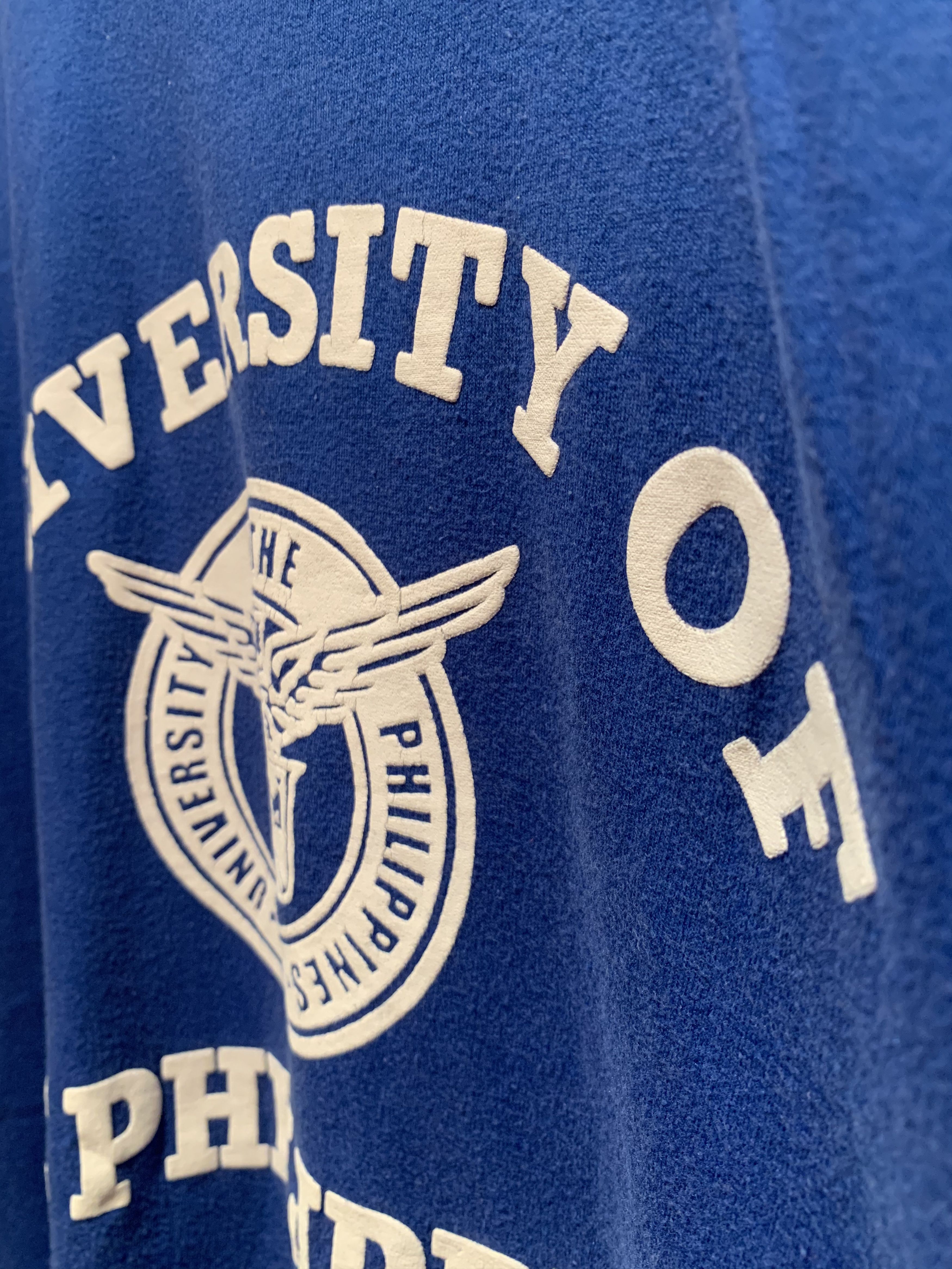 Vintage RARE* Vintage University Of The Philippines Puff Print Shirt Size US XL / EU 56 / 4 - 3 Thumbnail