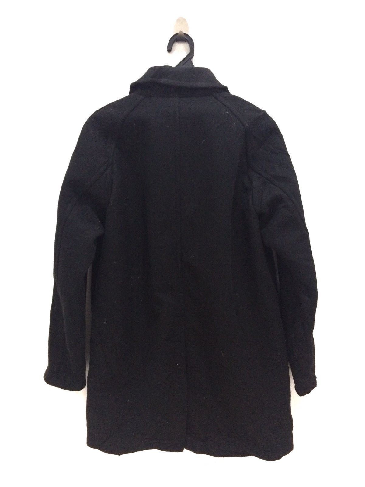 Japanese Brand Global Work Mix Wool Long Jacket