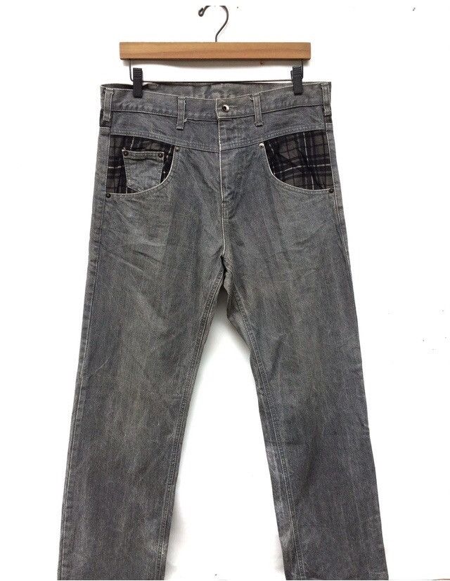 Japanese Brand Japanese Brand Distressed Denim Pant Size US 35 - 1 Thumbnail