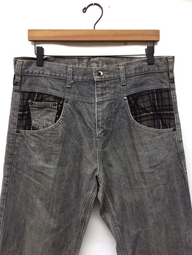 Japanese Brand Japanese Brand Distressed Denim Pant Size US 35 - 2 Thumbnail