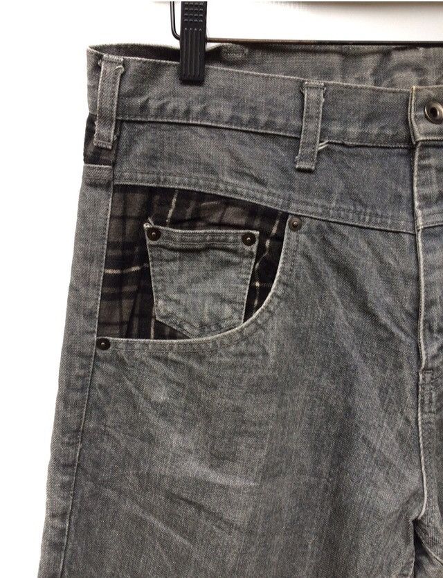 Japanese Brand Japanese Brand Distressed Denim Pant Size US 35 - 4 Thumbnail