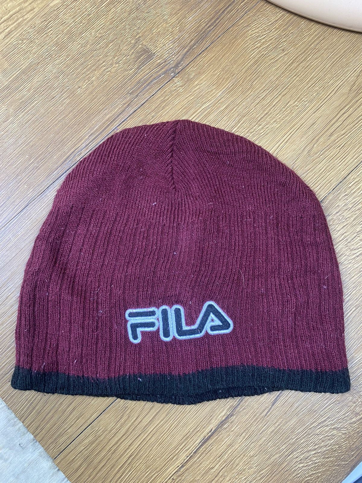 Fila Vintage Fila Beanie Hat Winter Hat Size ONE SIZE - 4 Thumbnail