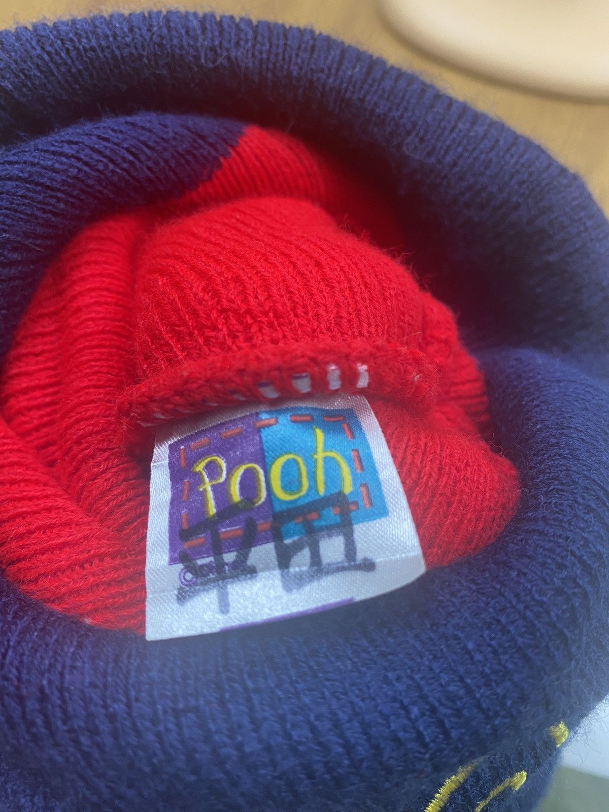 Vintage Winnie The Pooh By Disney Beanie / Snow Hat / Snow Cap Size ONE SIZE - 4 Thumbnail