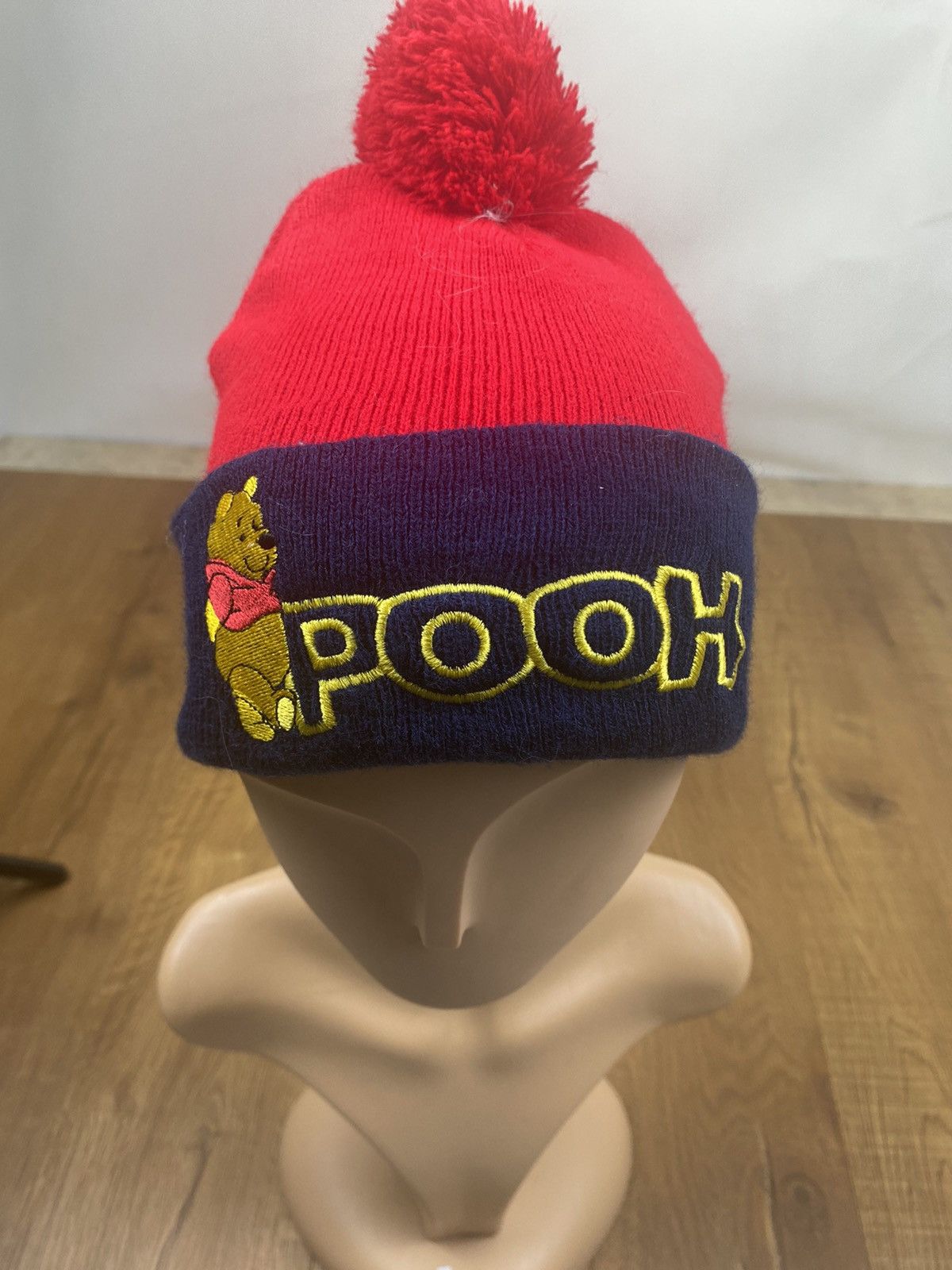 Vintage Winnie The Pooh By Disney Beanie / Snow Hat / Snow Cap Size ONE SIZE - 1 Thumbnail