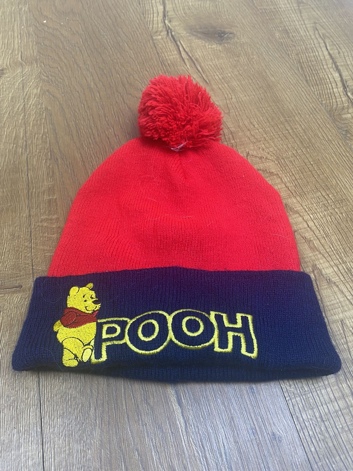 Vintage Winnie The Pooh By Disney Beanie / Snow Hat / Snow Cap Size ONE SIZE - 2 Thumbnail