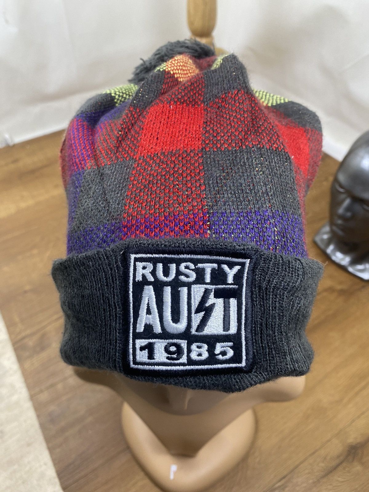 Rusty Rusty Au⚡️T Winter Beanie Hat Size ONE SIZE - 1 Thumbnail