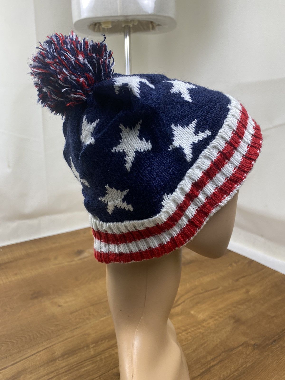 Other USA Flag Printer Winter Beanie Hat Size ONE SIZE - 3 Thumbnail