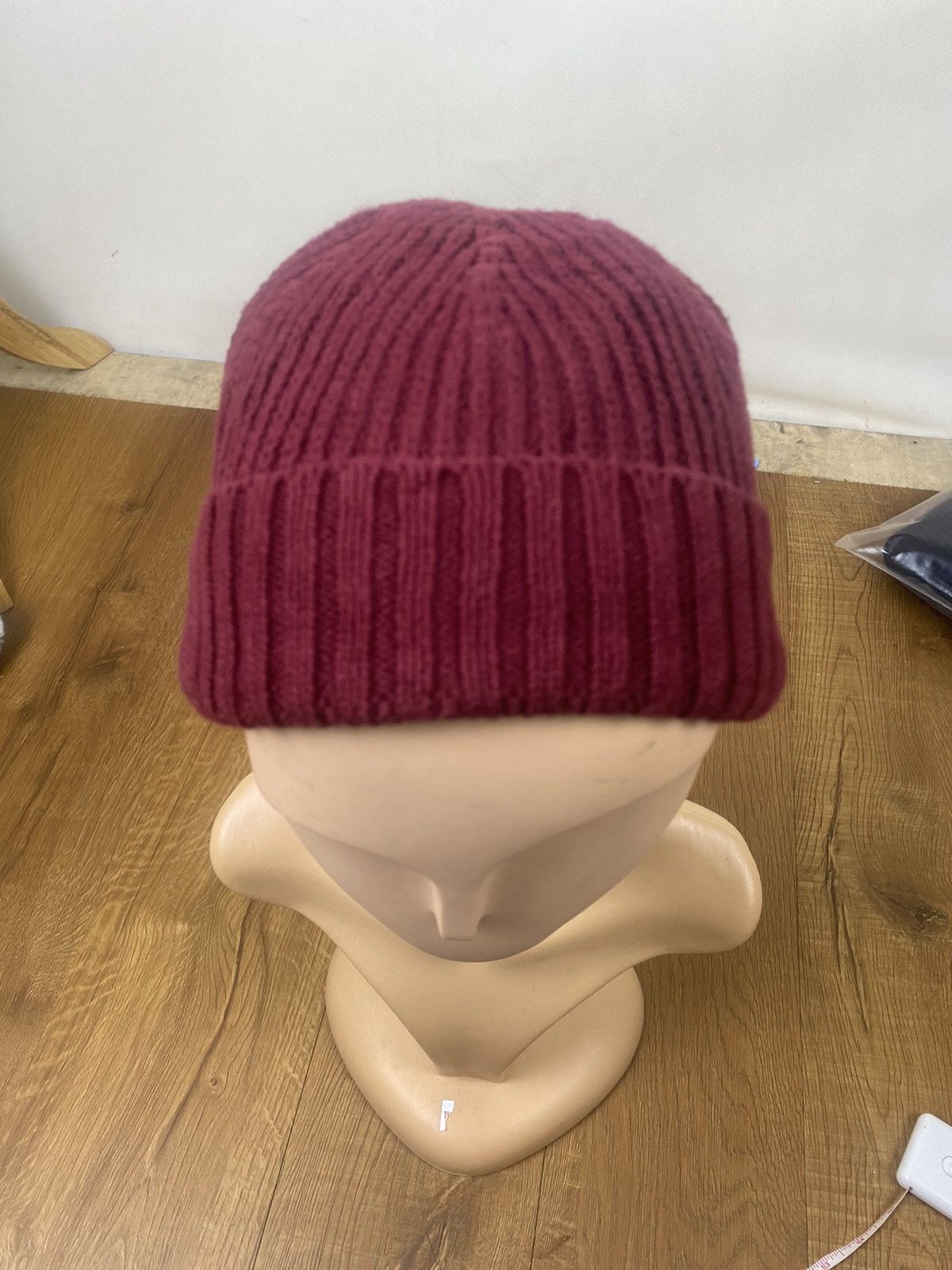 H&M H&M Plain Half Knitted Winter Hat Size ONE SIZE - 1 Thumbnail
