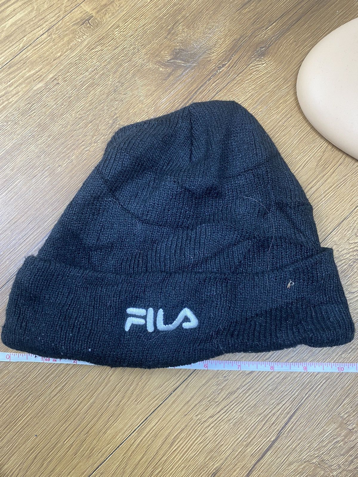 Fila Vintage FILA Spellout Winter Beanie Hat Size ONE SIZE - 6 Thumbnail