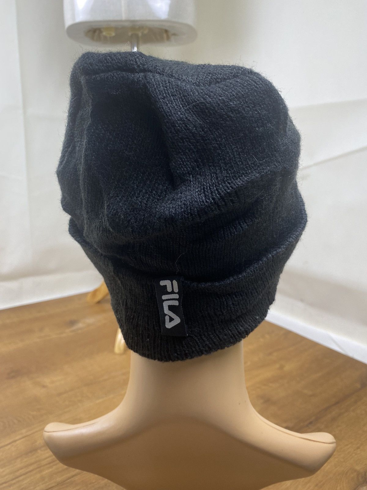 Fila Vintage FILA Spellout Winter Beanie Hat Size ONE SIZE - 4 Thumbnail