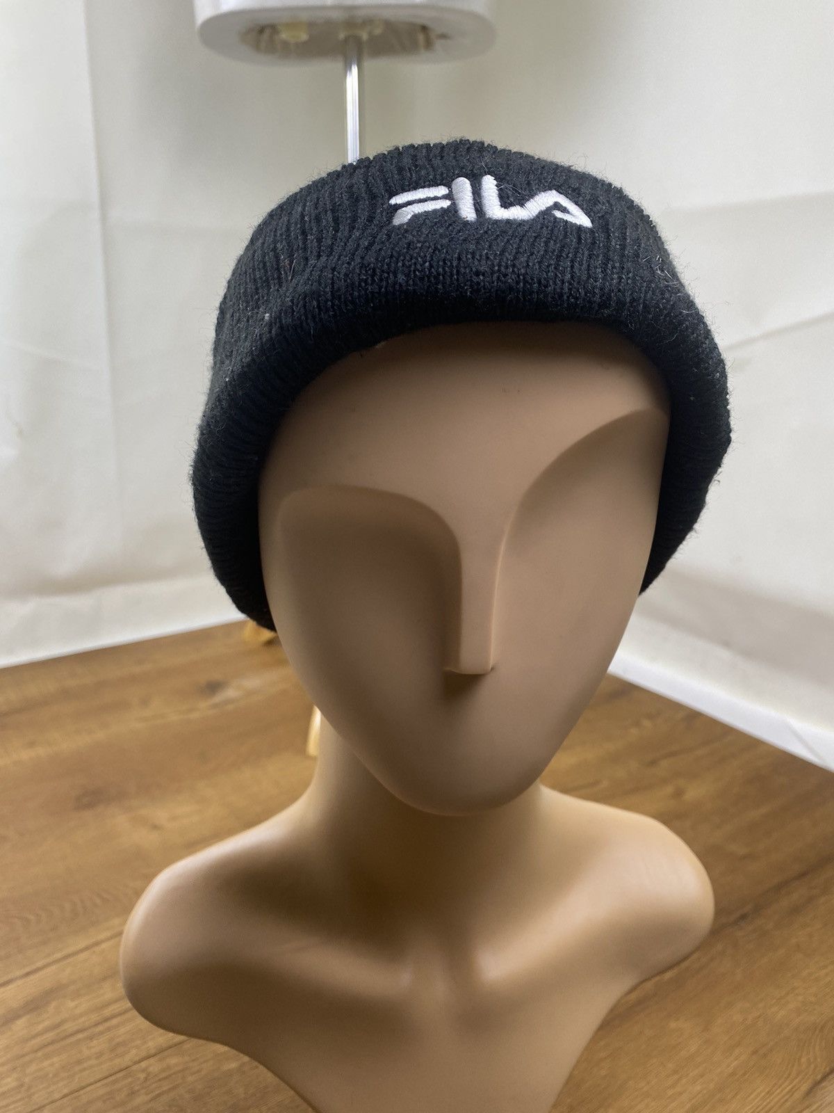 Fila Vintage FILA Spellout Winter Beanie Hat Size ONE SIZE - 2 Thumbnail
