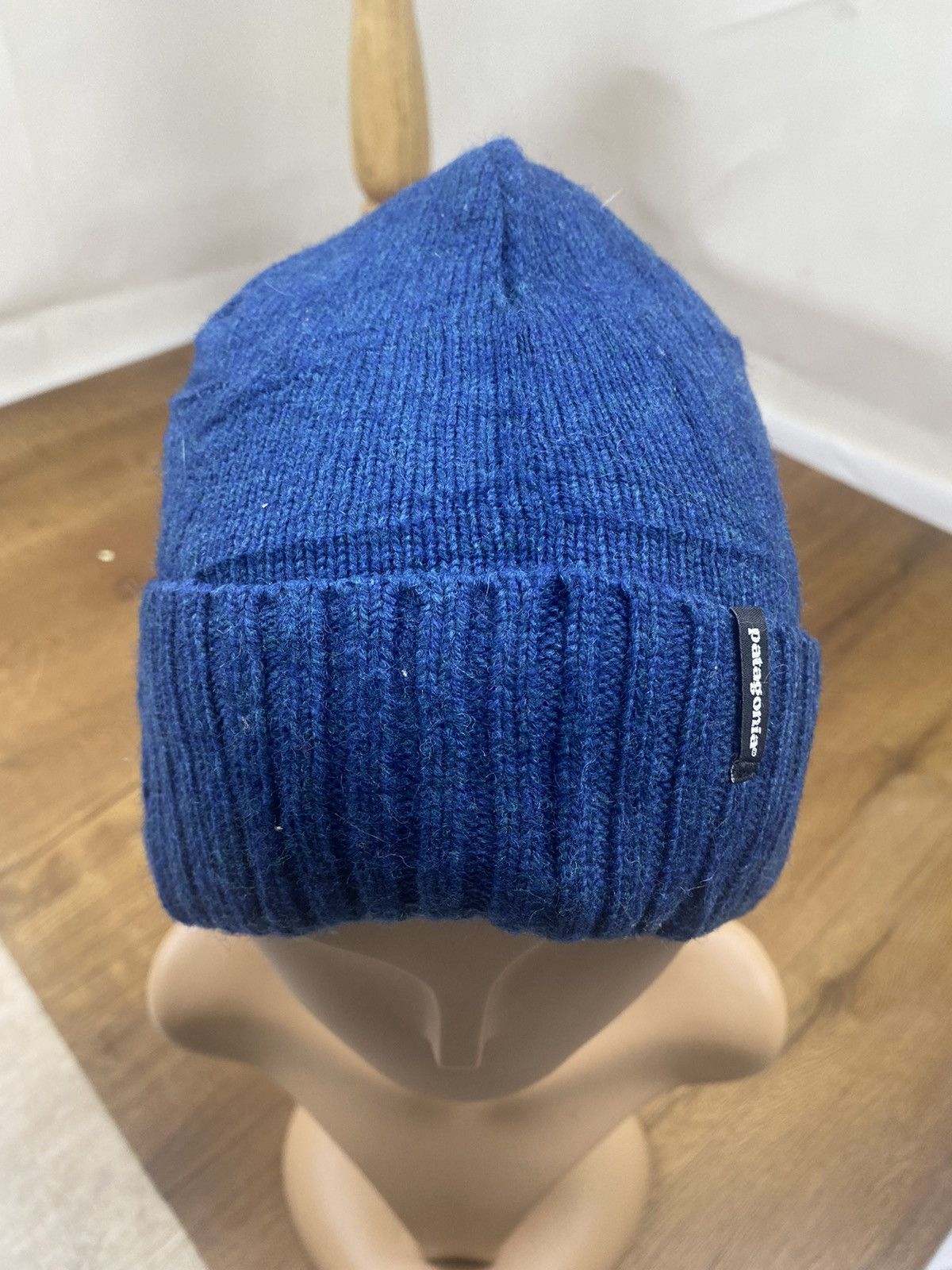 Patagonia Vintage Patagonia Blue Beanie Hat Size ONE SIZE - 2 Thumbnail