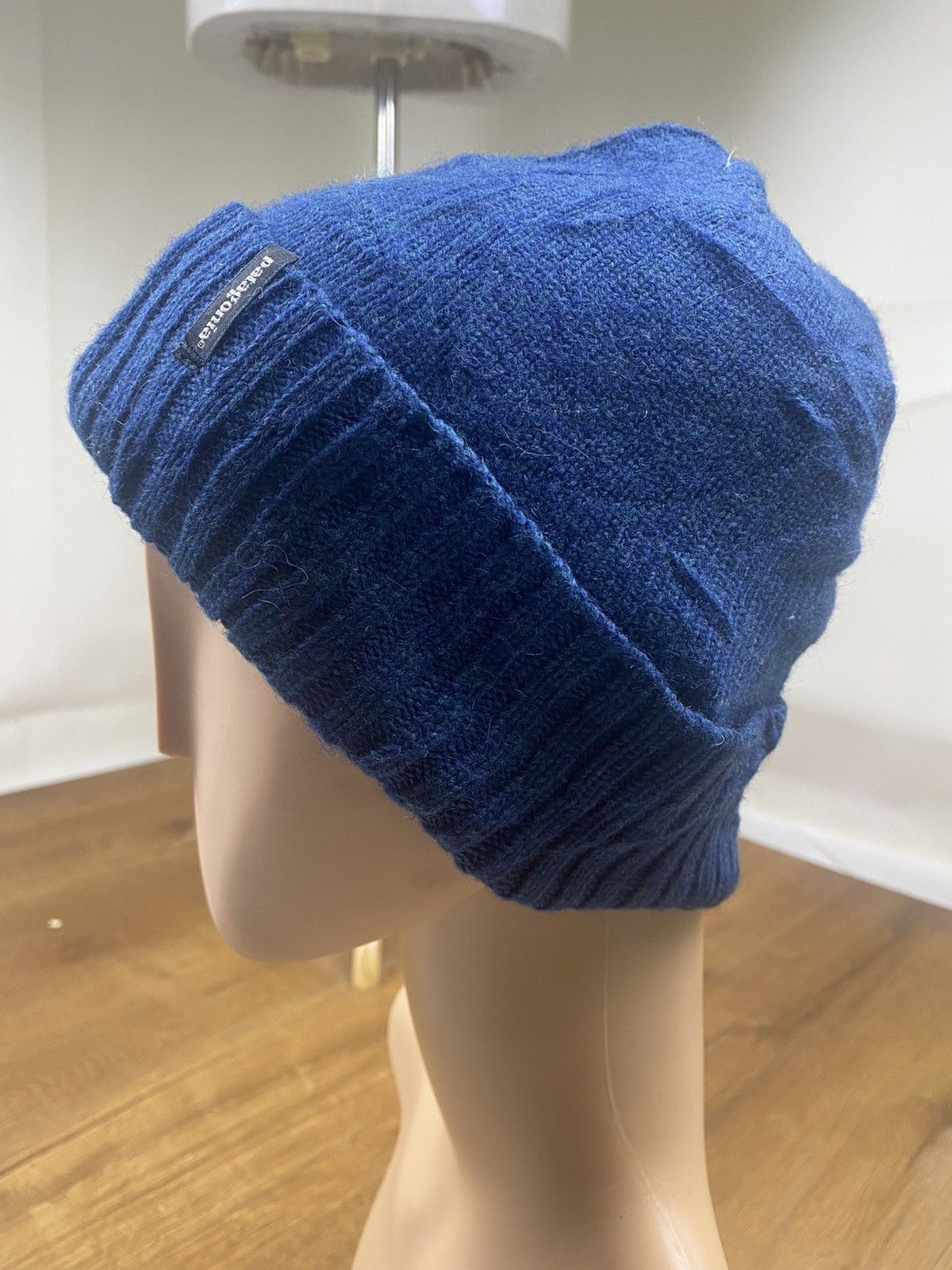 Patagonia Vintage Patagonia Blue Beanie Hat Size ONE SIZE - 3 Thumbnail