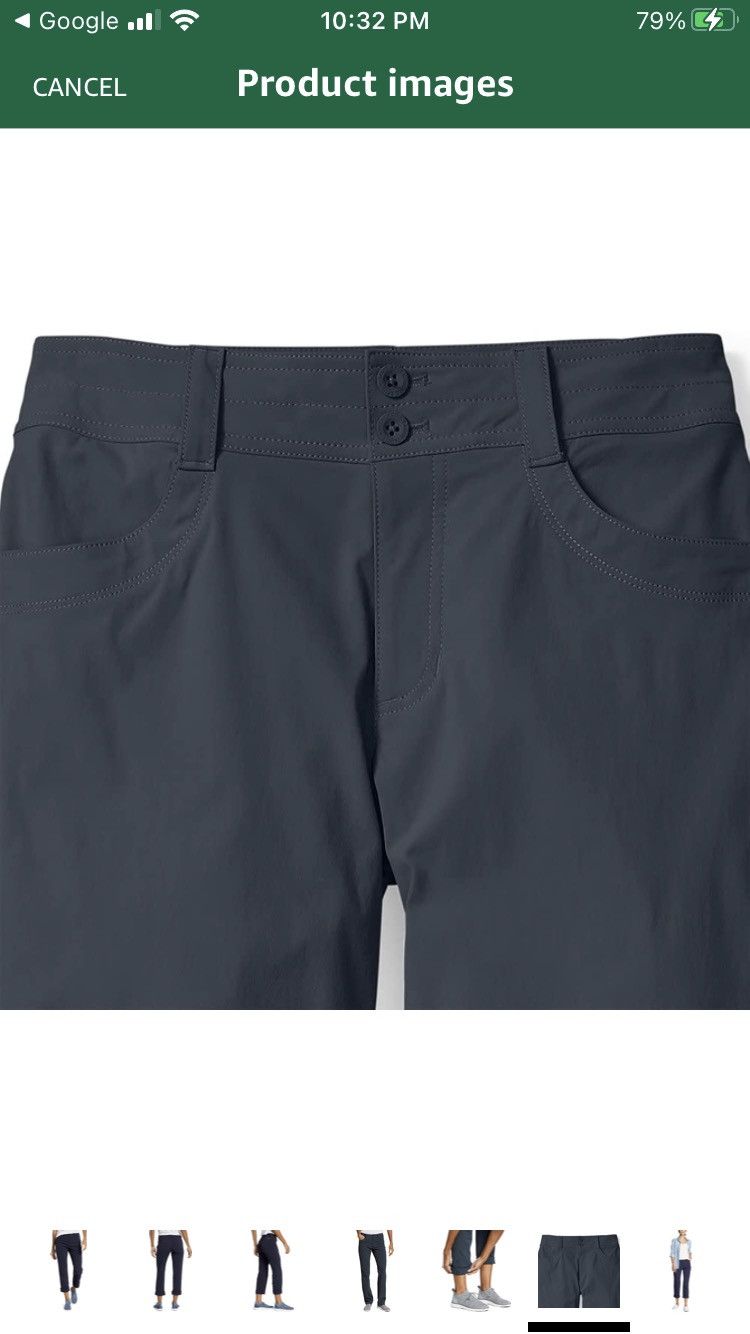 Eddie Bauer Sightscape Convertible Rollup Pants