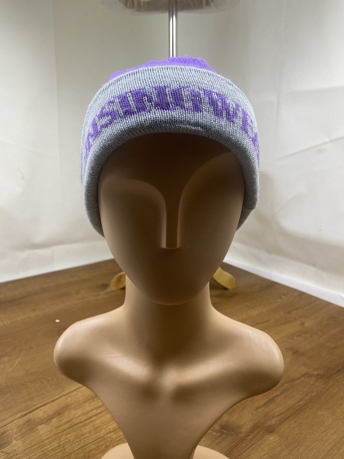 Grand Slam Vintage MunsingWear Purple Beanie Hat Size ONE SIZE - 1 Thumbnail