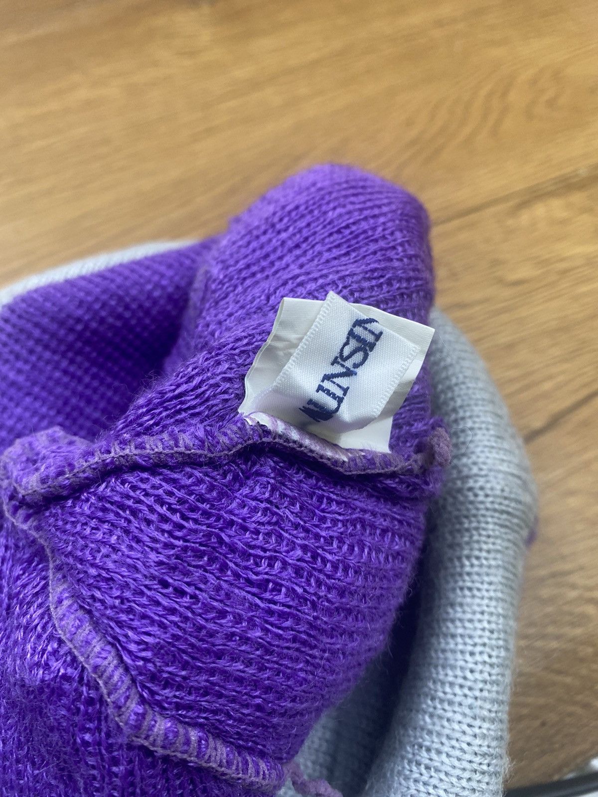Grand Slam Vintage MunsingWear Purple Beanie Hat Size ONE SIZE - 5 Thumbnail