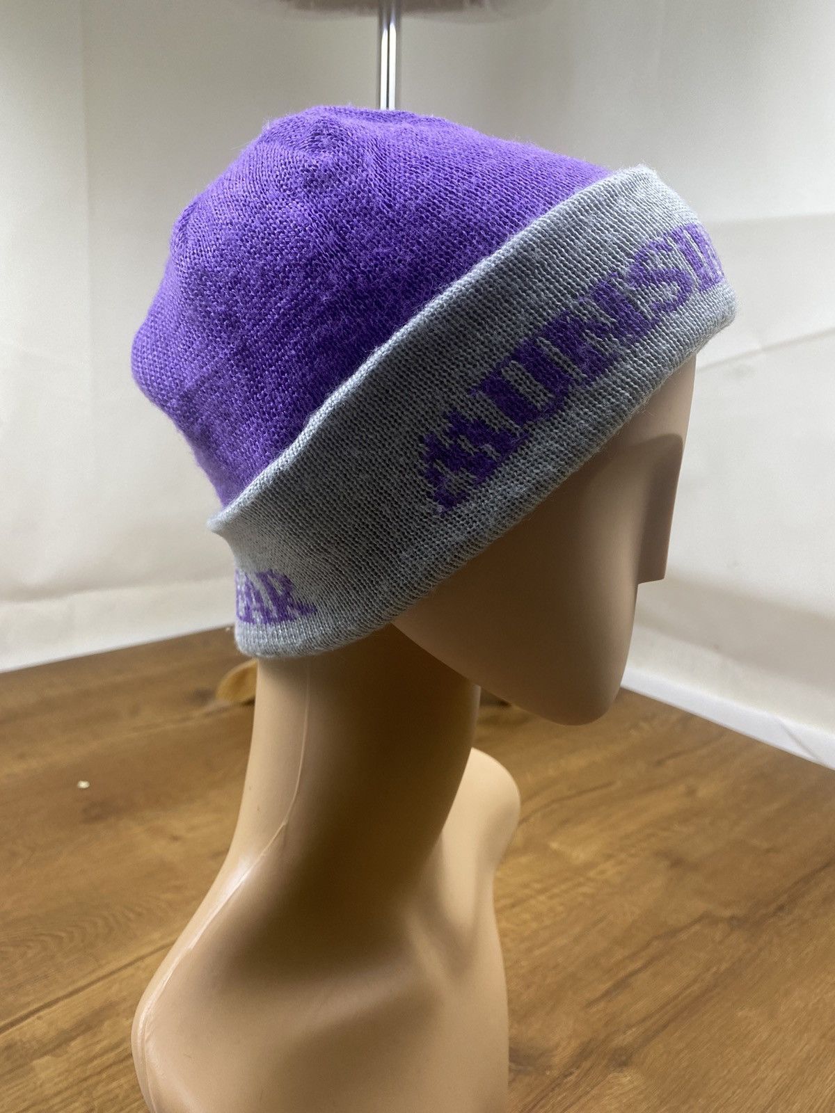 Grand Slam Vintage MunsingWear Purple Beanie Hat Size ONE SIZE - 3 Thumbnail