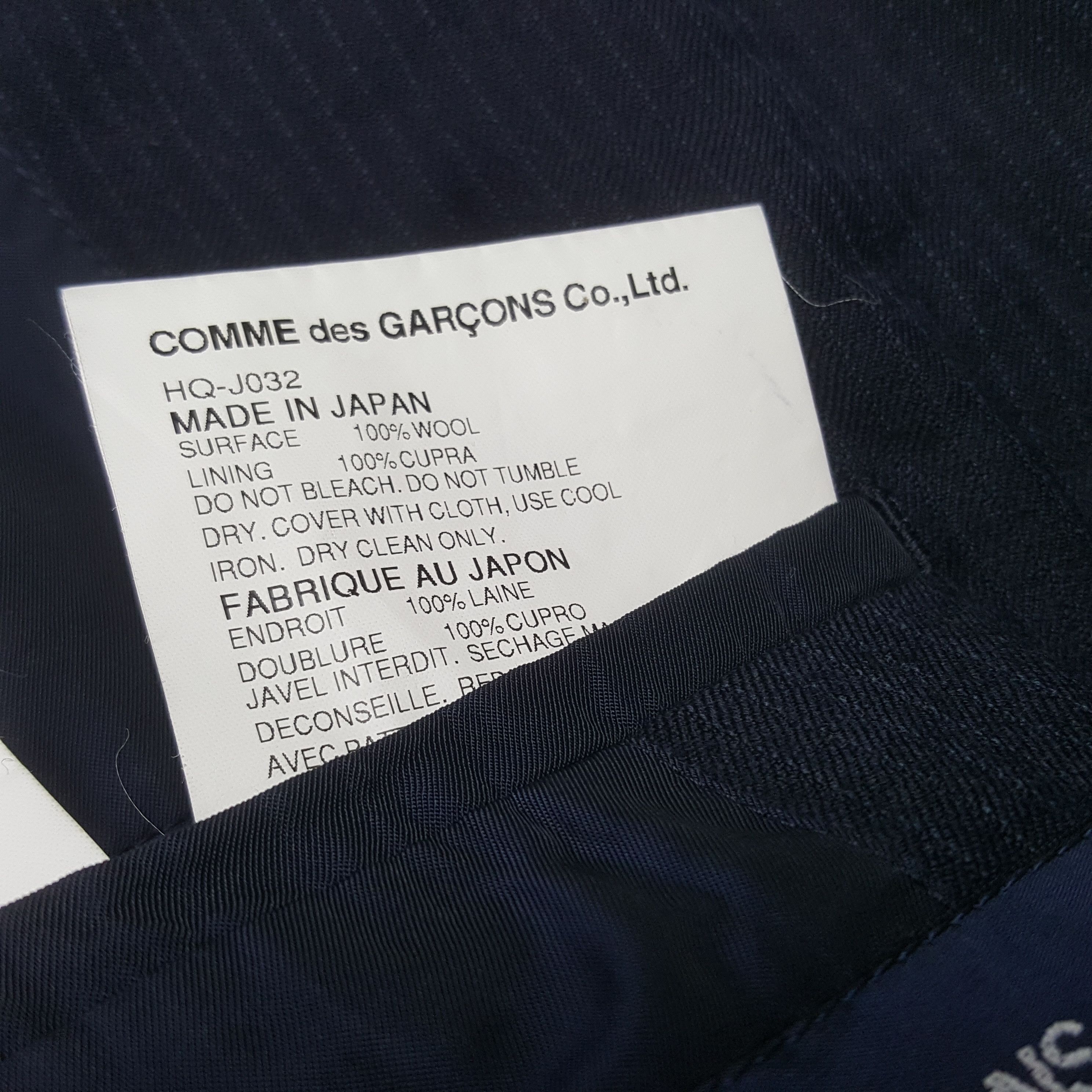 Comme des Garcons × Japanese Brand × Vintage Vintage Comme Des Garcons Homme Blazers Size 38S - 7 Thumbnail