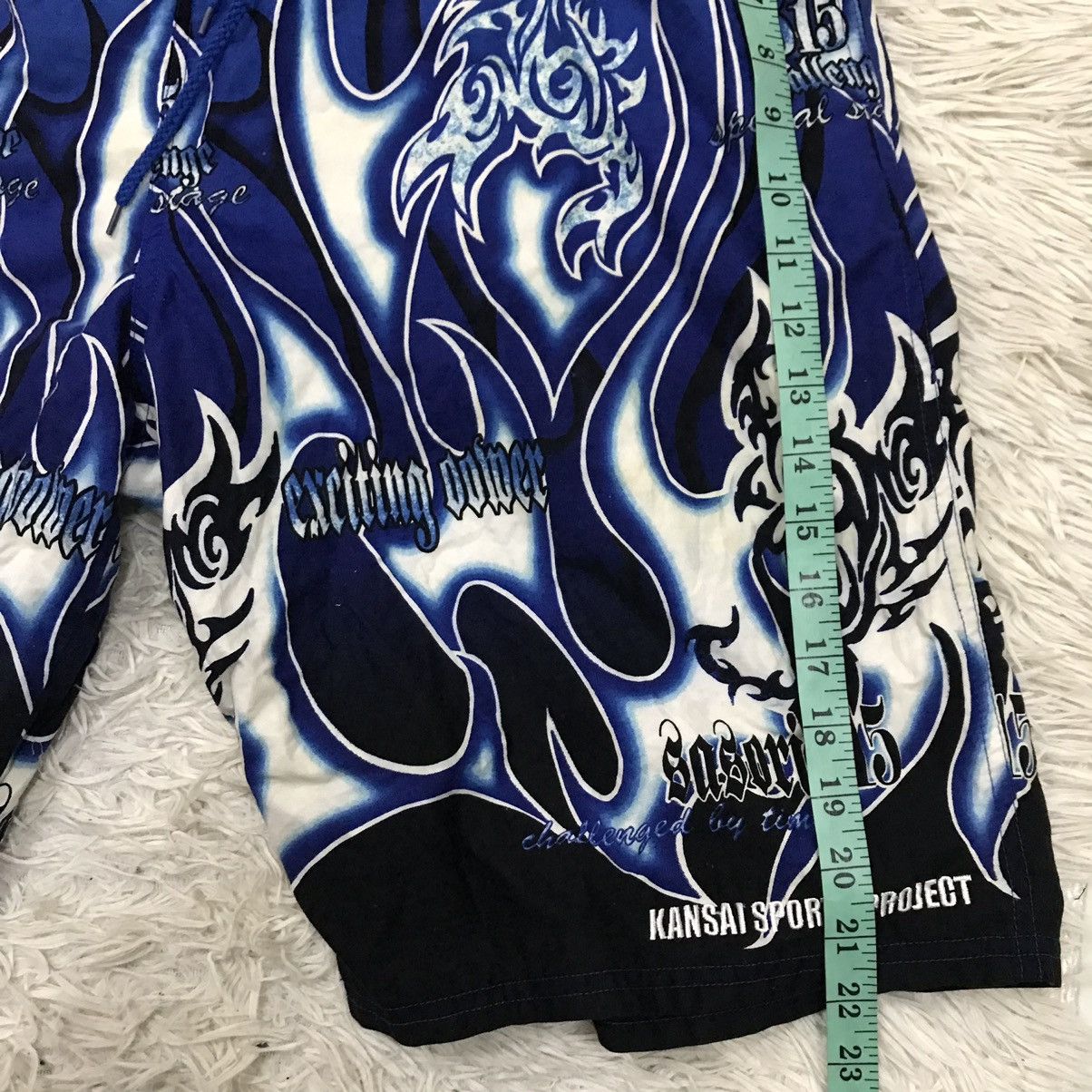 Kansai Yamamoto VINTAGE KANSAI SPORTS PROJECT SHORT PANTS Size US 37 - 10 Thumbnail