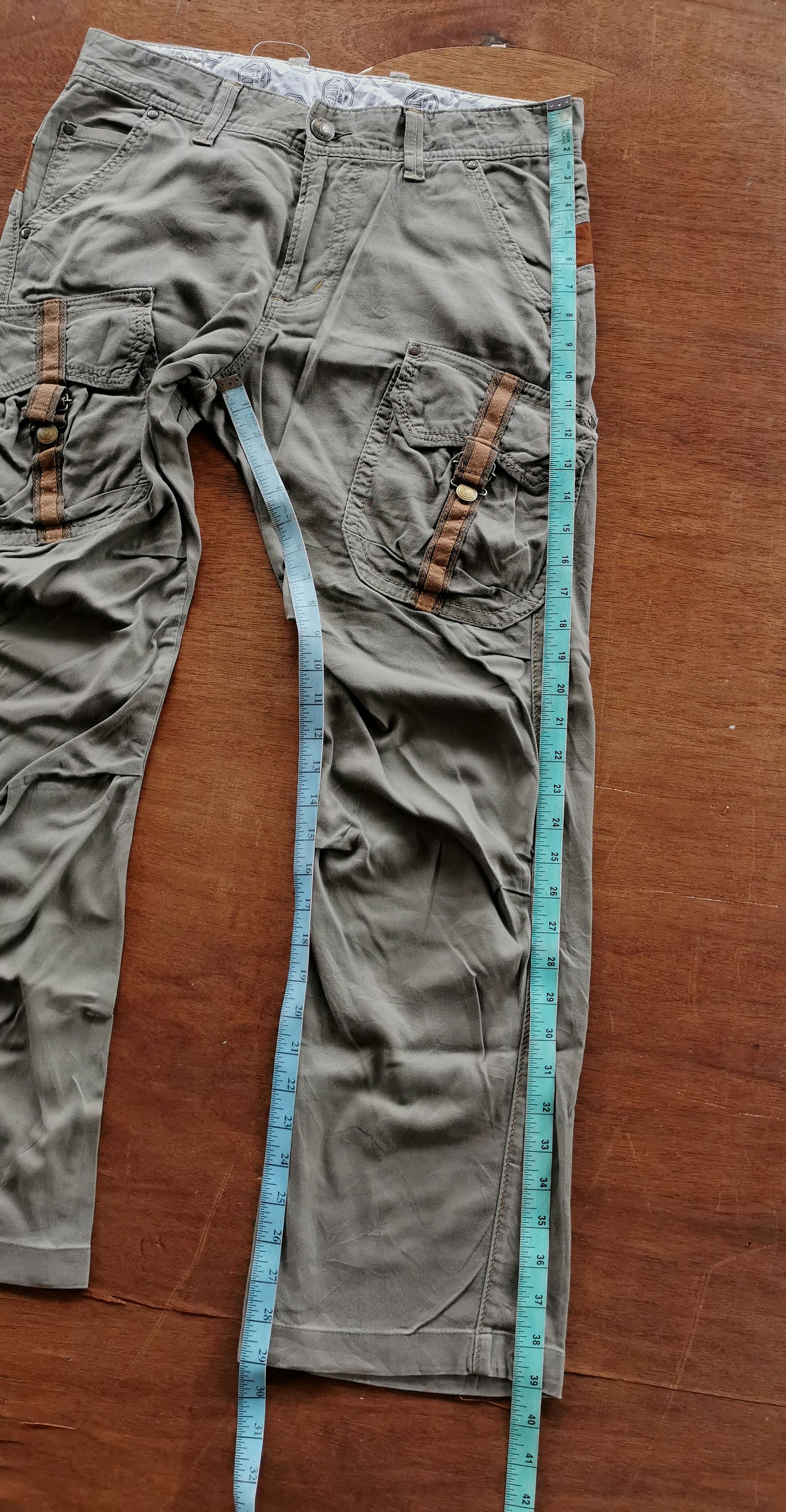 Edwin Edwin Japan Patch Pocket Cargo Pants Size US 33 - 11 Thumbnail