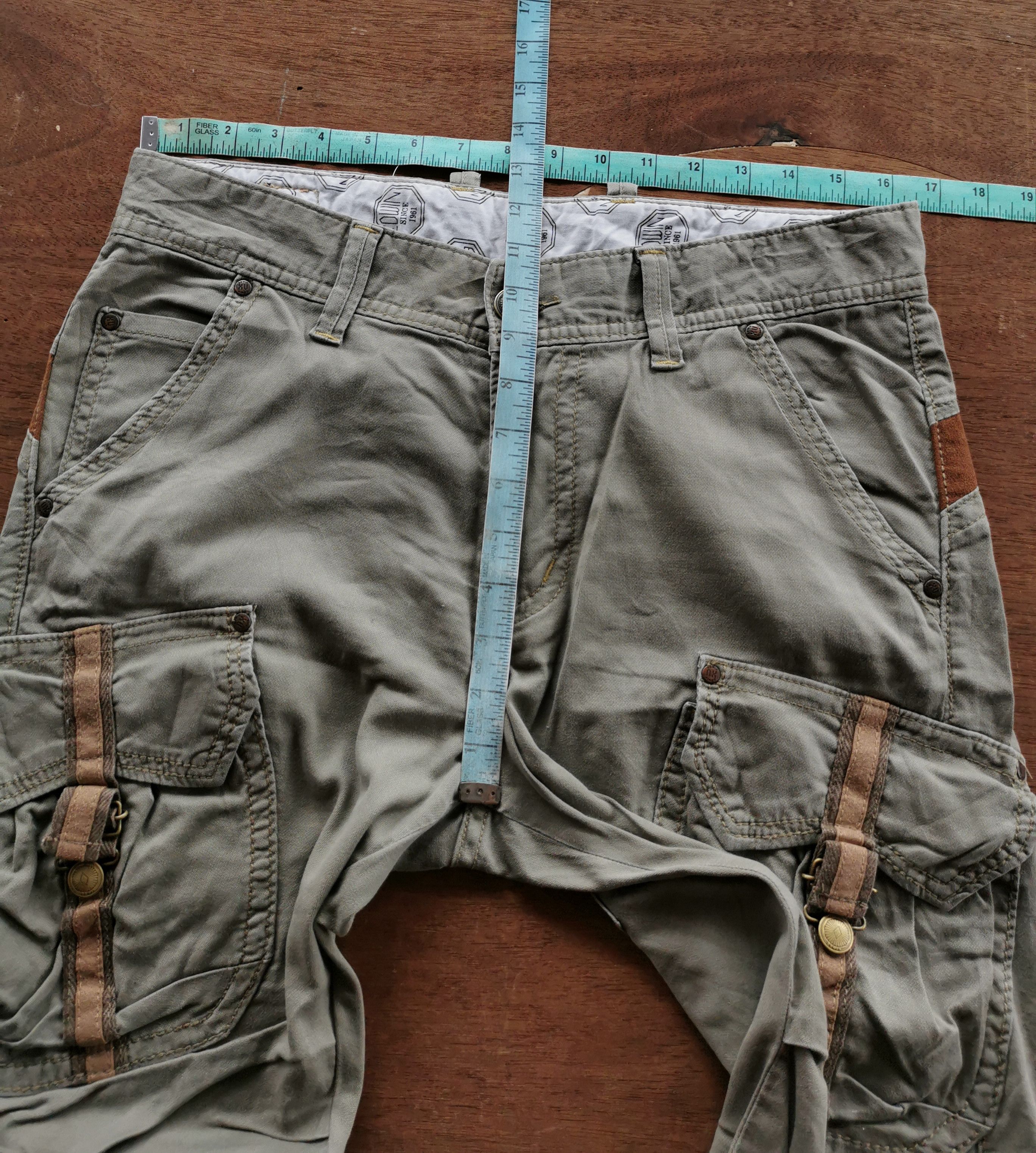 Edwin Edwin Japan Patch Pocket Cargo Pants Size US 33 - 9 Thumbnail