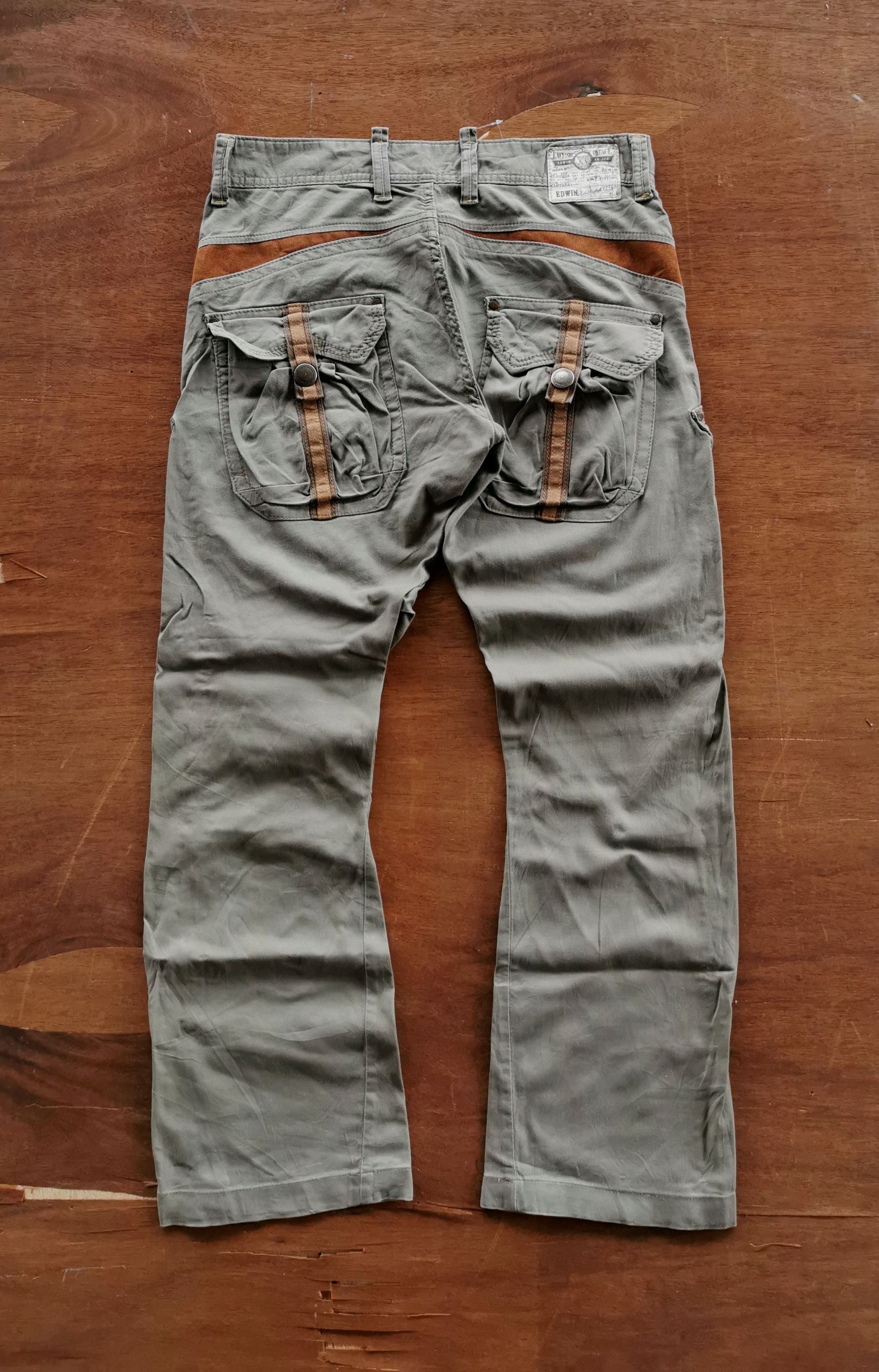 Edwin Edwin Japan Patch Pocket Cargo Pants Size US 33 - 6 Thumbnail