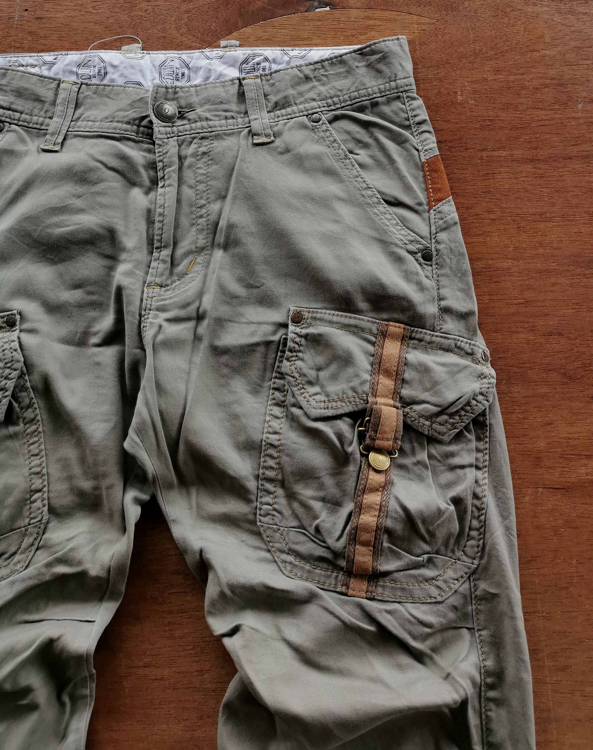 Edwin Edwin Japan Patch Pocket Cargo Pants Size US 33 - 3 Thumbnail