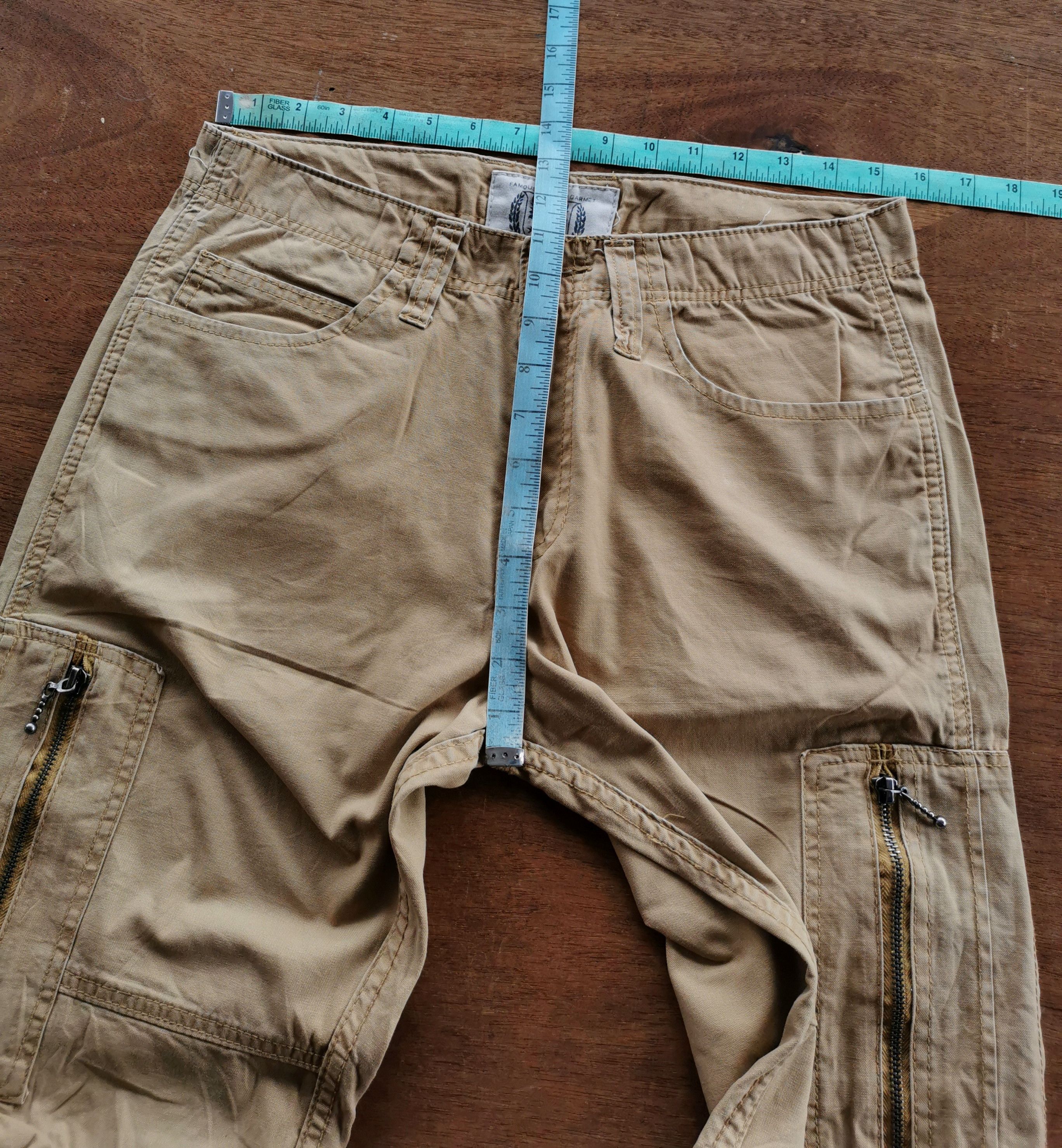 14th Addiction Free Gate Zipper Pocket Cargo Pants. Size US 31 - 9 Thumbnail
