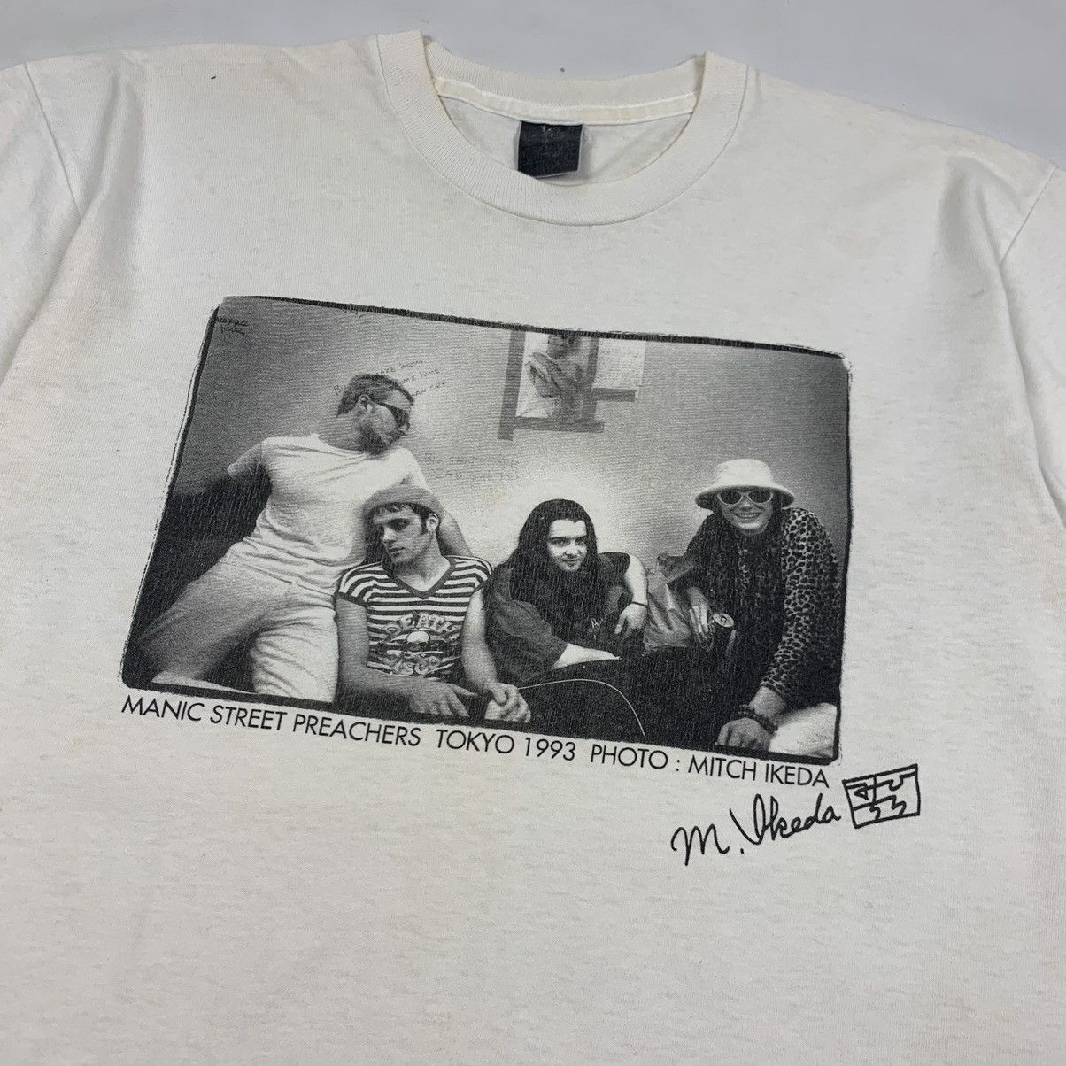 Band Tees Vintage Manic Street Preachers Tokyo 1993 Band Shirt Size US M / EU 48-50 / 2 - 4 Thumbnail