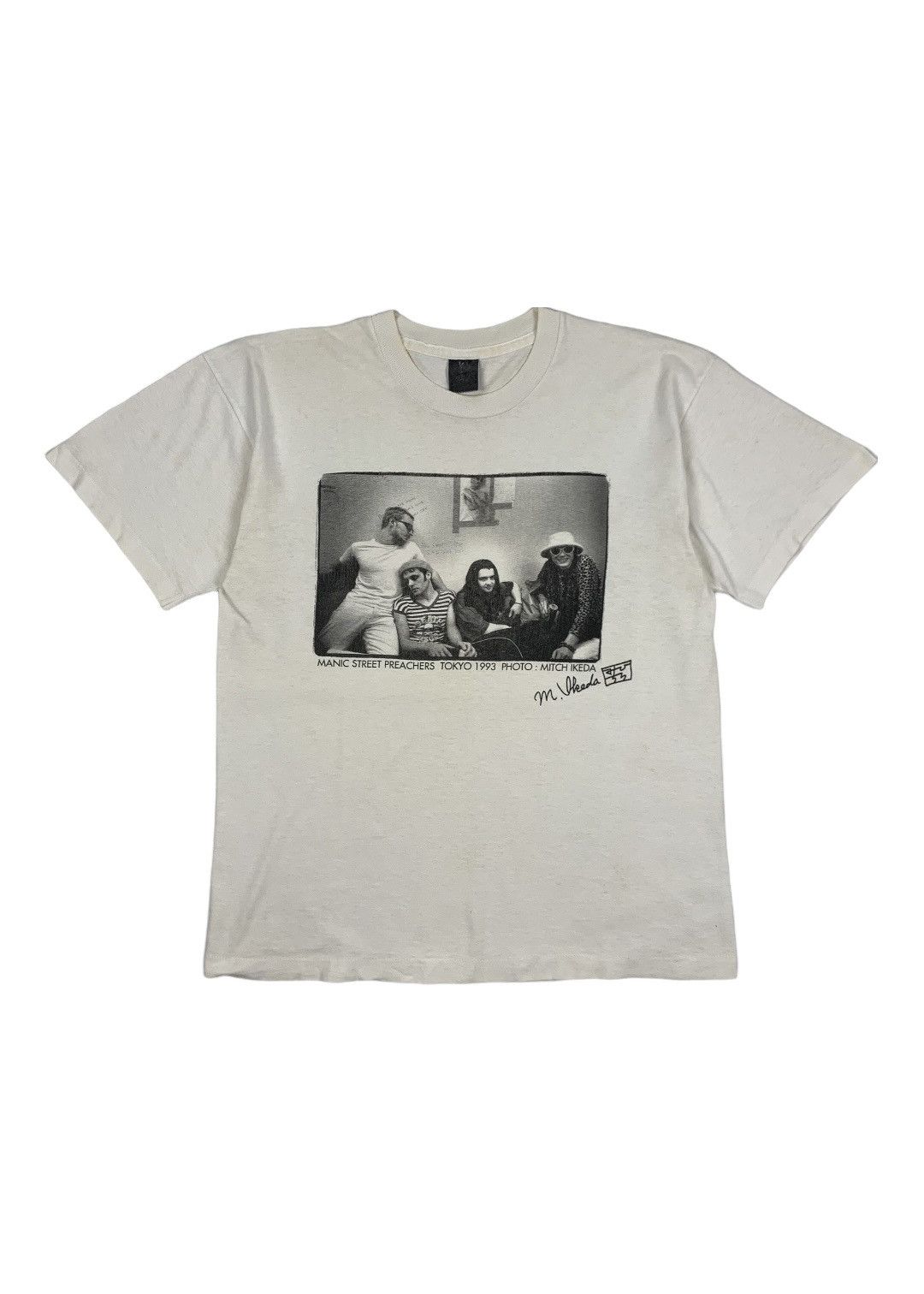 Band Tees Manic Street Preachers Tokyo 1993 Photo Tee – Mitch