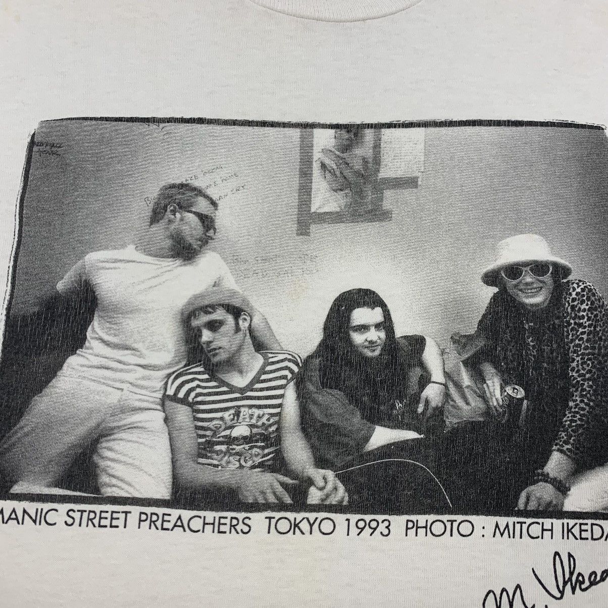 Band Tees Vintage Manic Street Preachers Tokyo 1993 Band Shirt Size US M / EU 48-50 / 2 - 5 Thumbnail