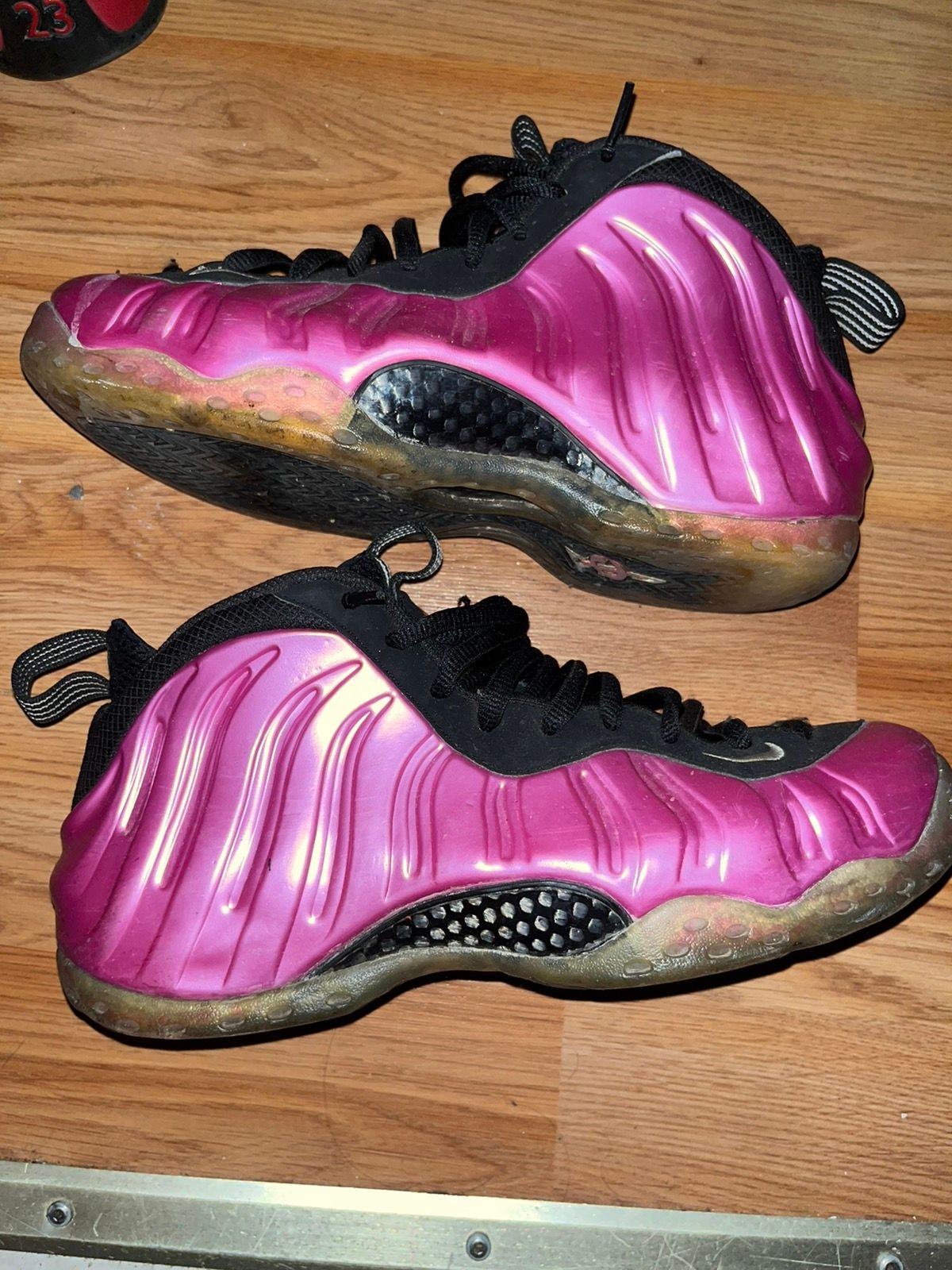 Nike nike air foamposite one pink Size US 10 / EU 43 - 1 Preview