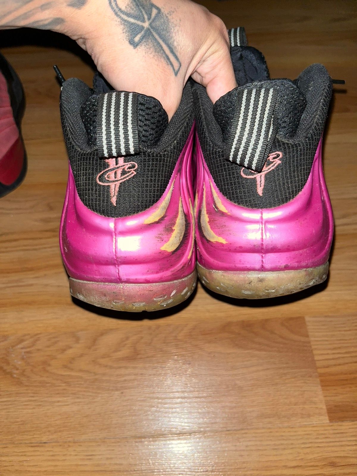 Nike nike air foamposite one pink Size US 10 / EU 43 - 4 Thumbnail