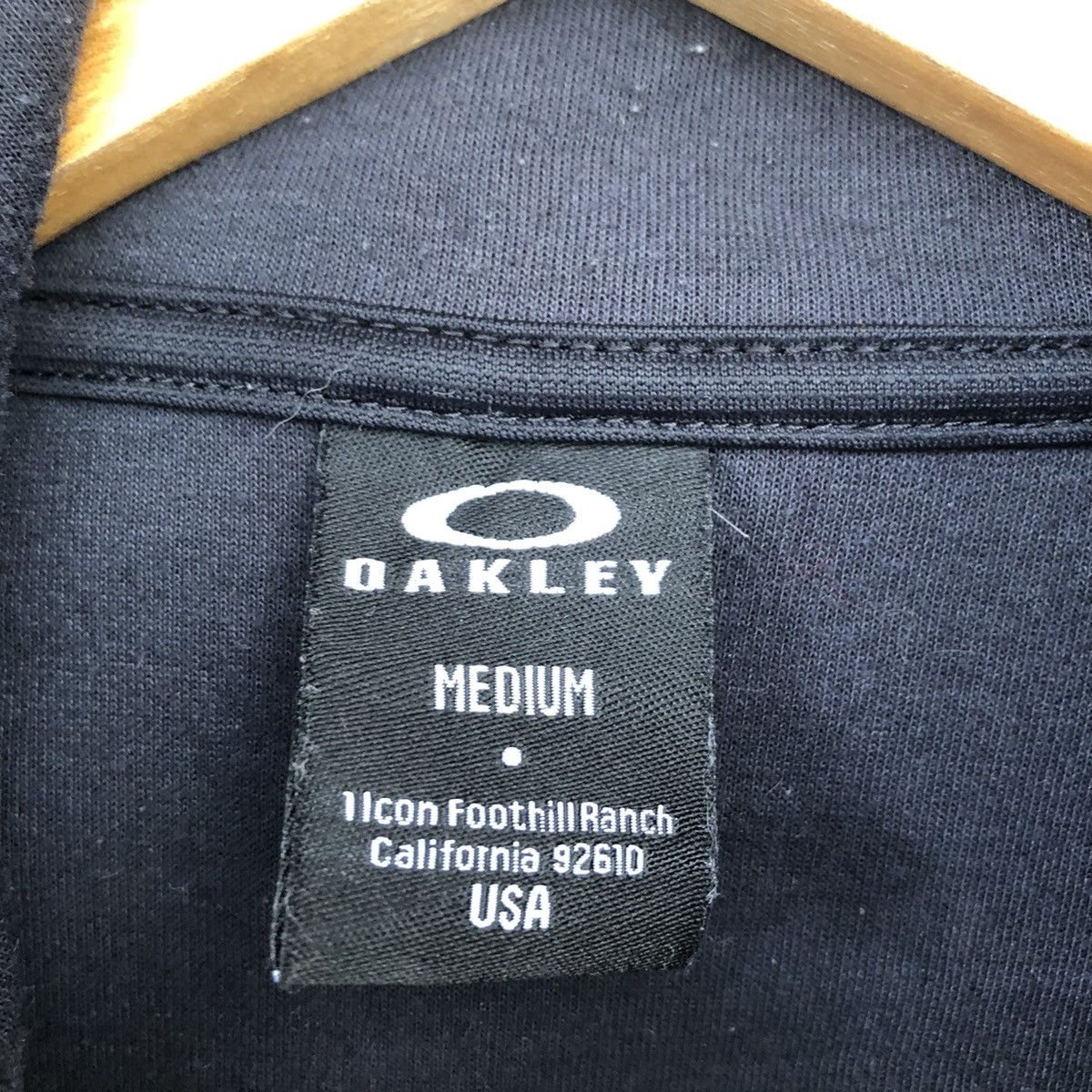 Oakley Oakley Hoodies Zip Up Black Sweaters Size US M / EU 48-50 / 2 - 3 Thumbnail