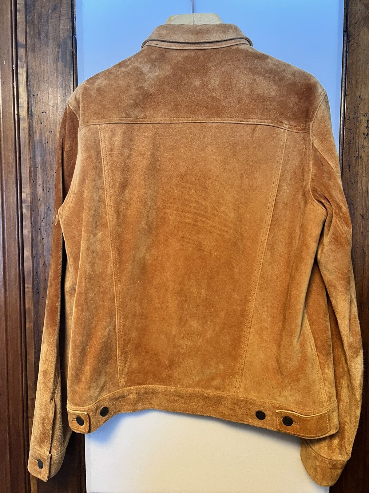 DOUBLE HELIX Double Helix The Boxer Type 3 Beige Horse Suede Size US L / EU 52-54 / 3 - 2 Thumbnail