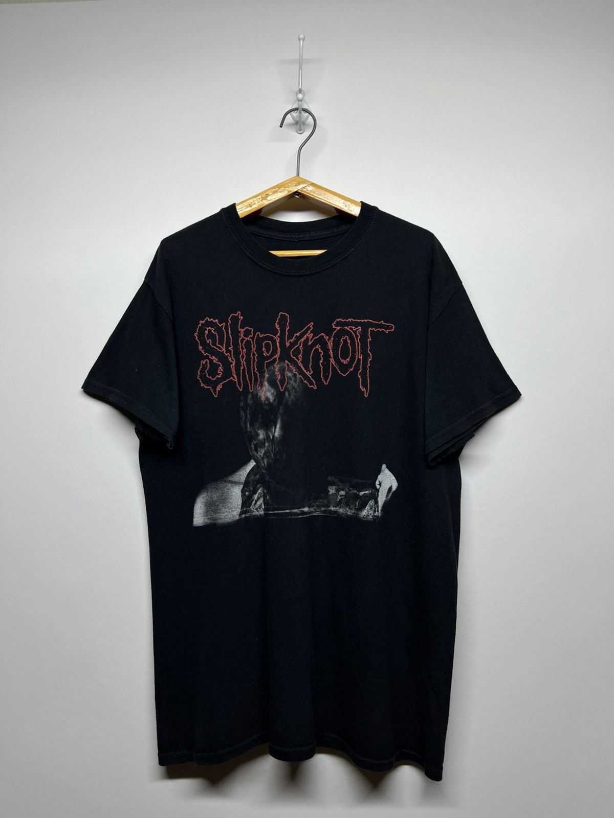 Band Tees × Slipknot Y2k Faded Slipknot 2019 European Tour T-Shirt Size US S / EU 44-46 / 1 - 1 Thumbnail