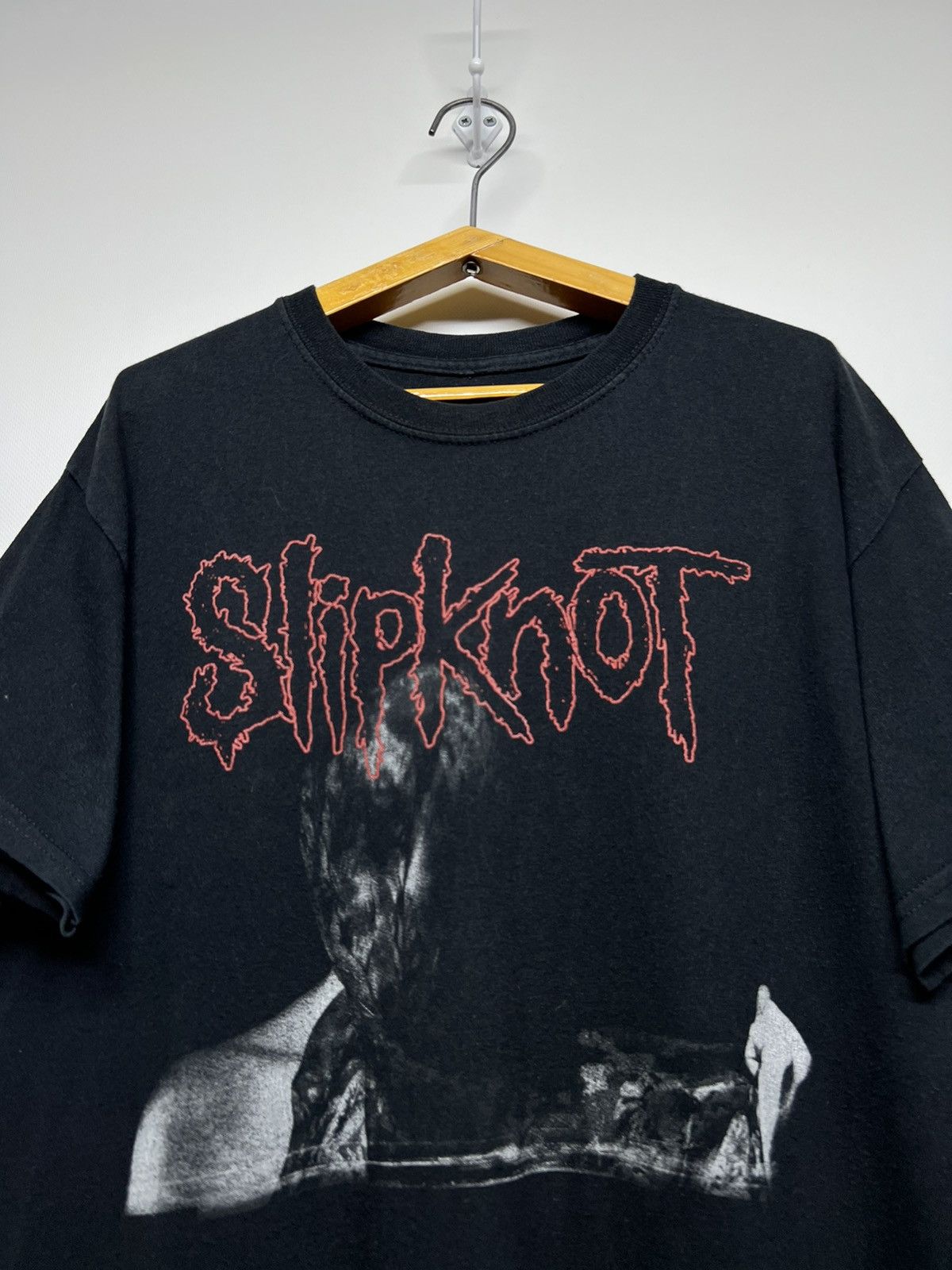 Band Tees × Slipknot Y2k Faded Slipknot 2019 European Tour T-Shirt Size US S / EU 44-46 / 1 - 2 Thumbnail