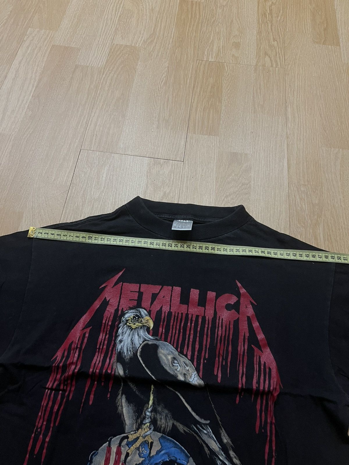 Band Tees × Vintage Vintage 1993-94 Metallica No Where Else To Roam Tour T-Shirt Size US M / EU 48-50 / 2 - 12 Thumbnail