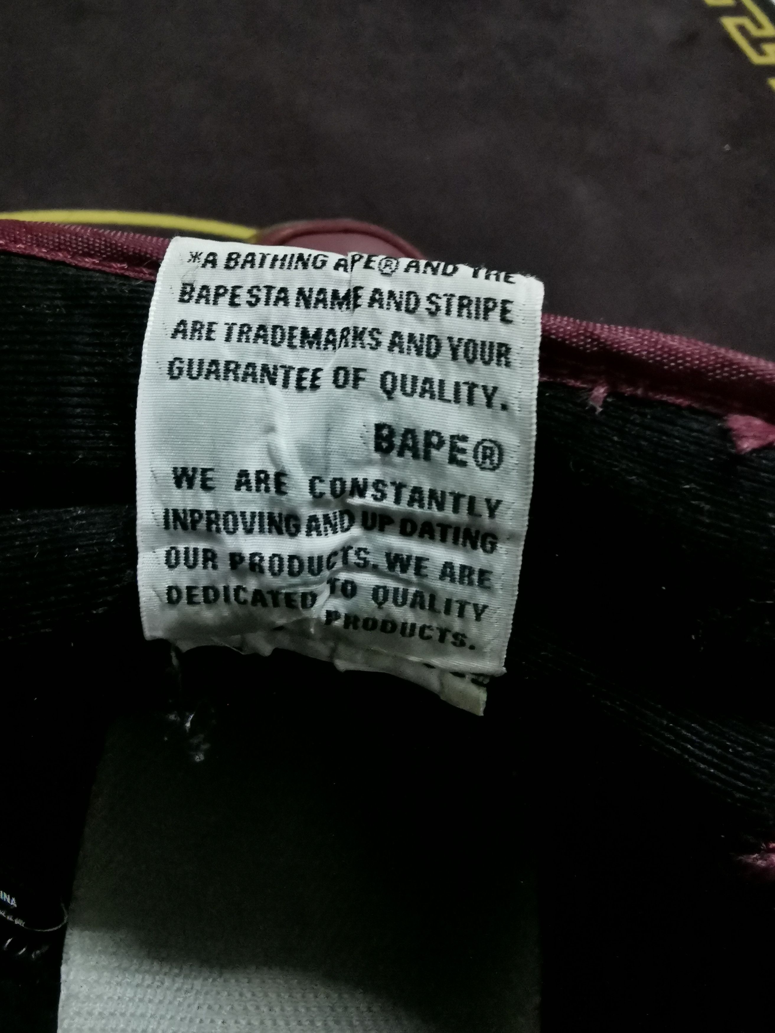 Bape Bapesta Sneaker Size US 8.5 / EU 41-42 - 5 Thumbnail