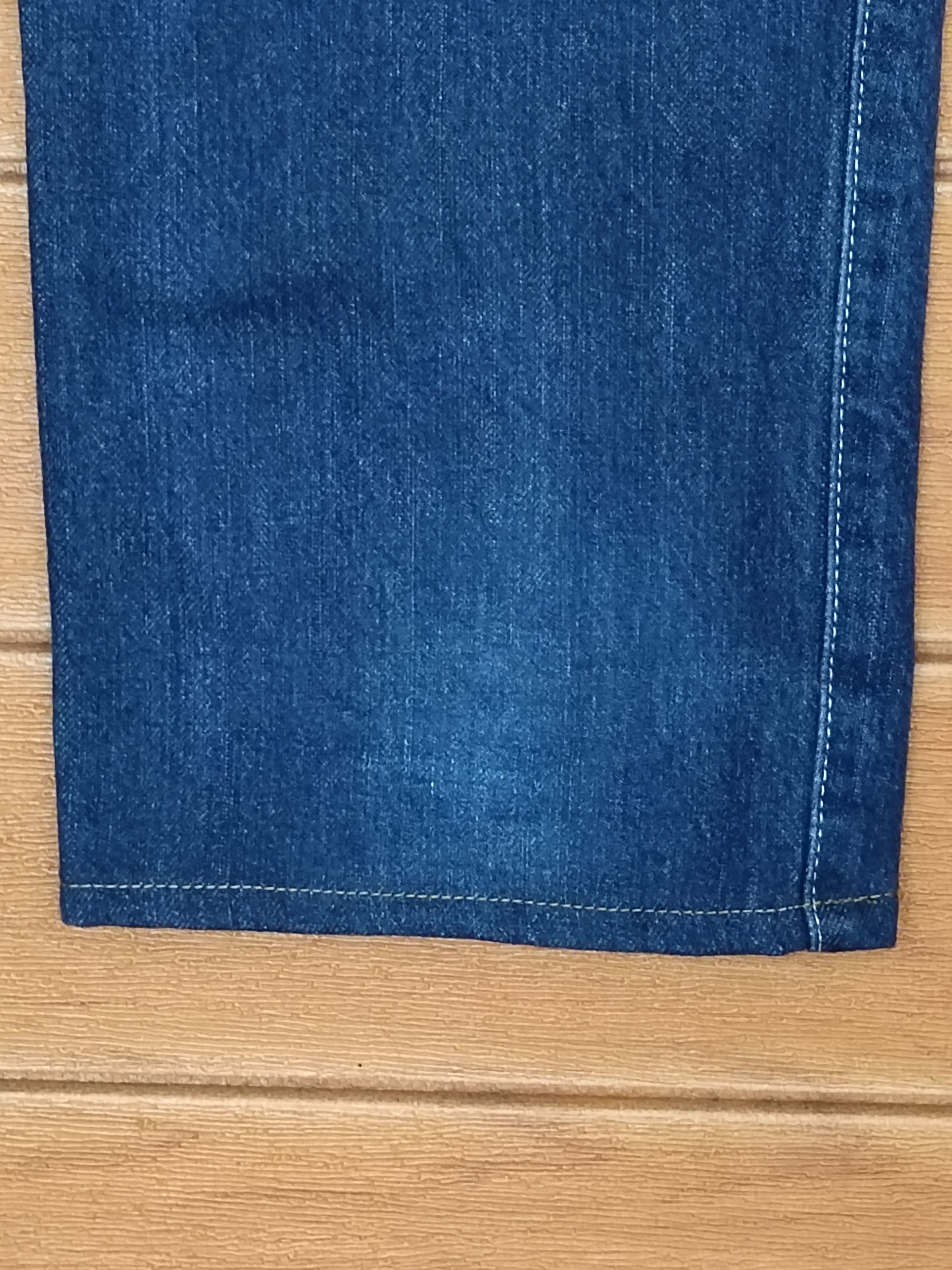 Vintage Kunna Japan Hand Painting Art Selvedged Denim Jeans Size US 33 - 14 Thumbnail