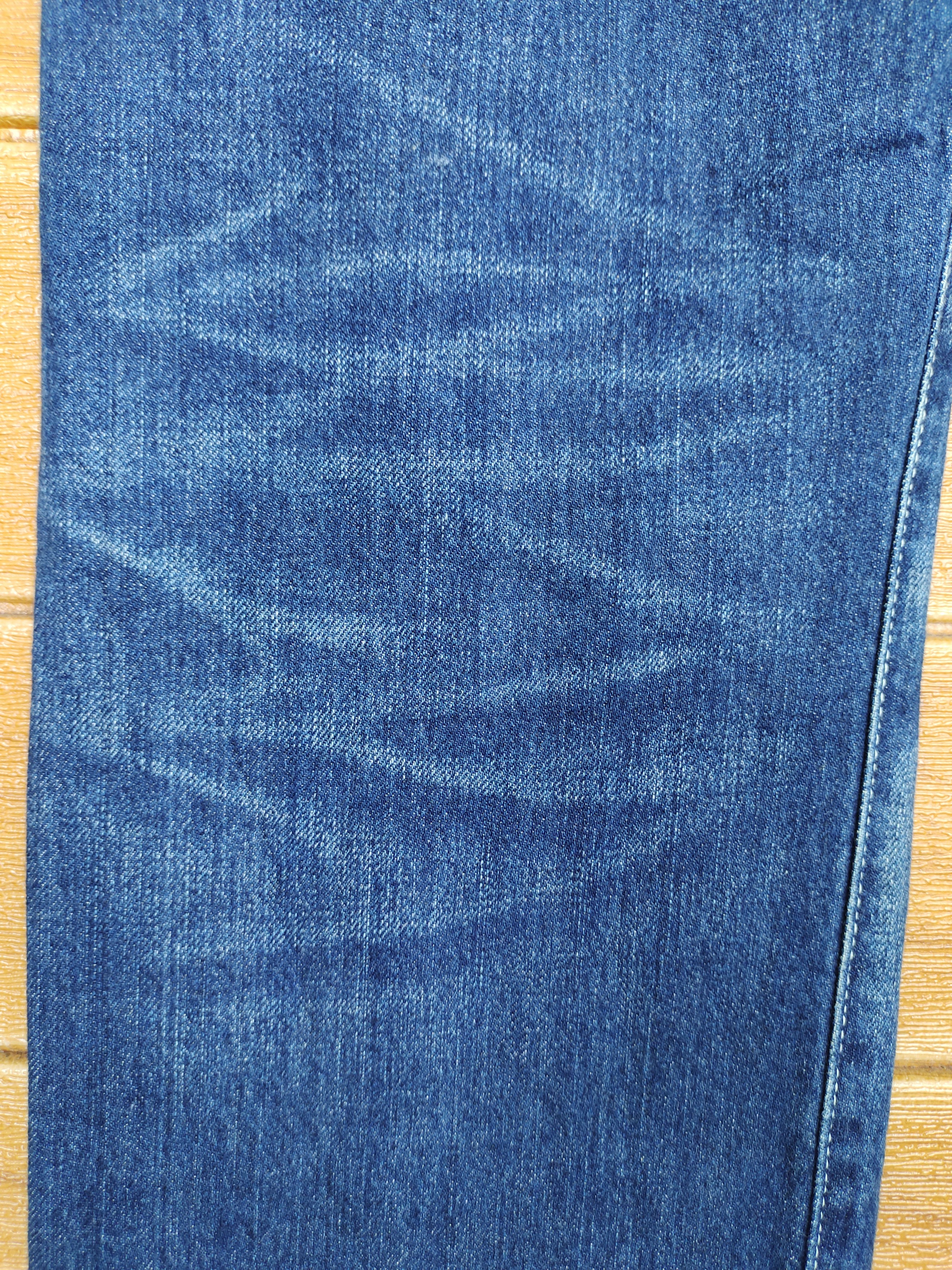 Vintage Kunna Japan Hand Painting Art Selvedged Denim Jeans Size US 33 - 12 Thumbnail