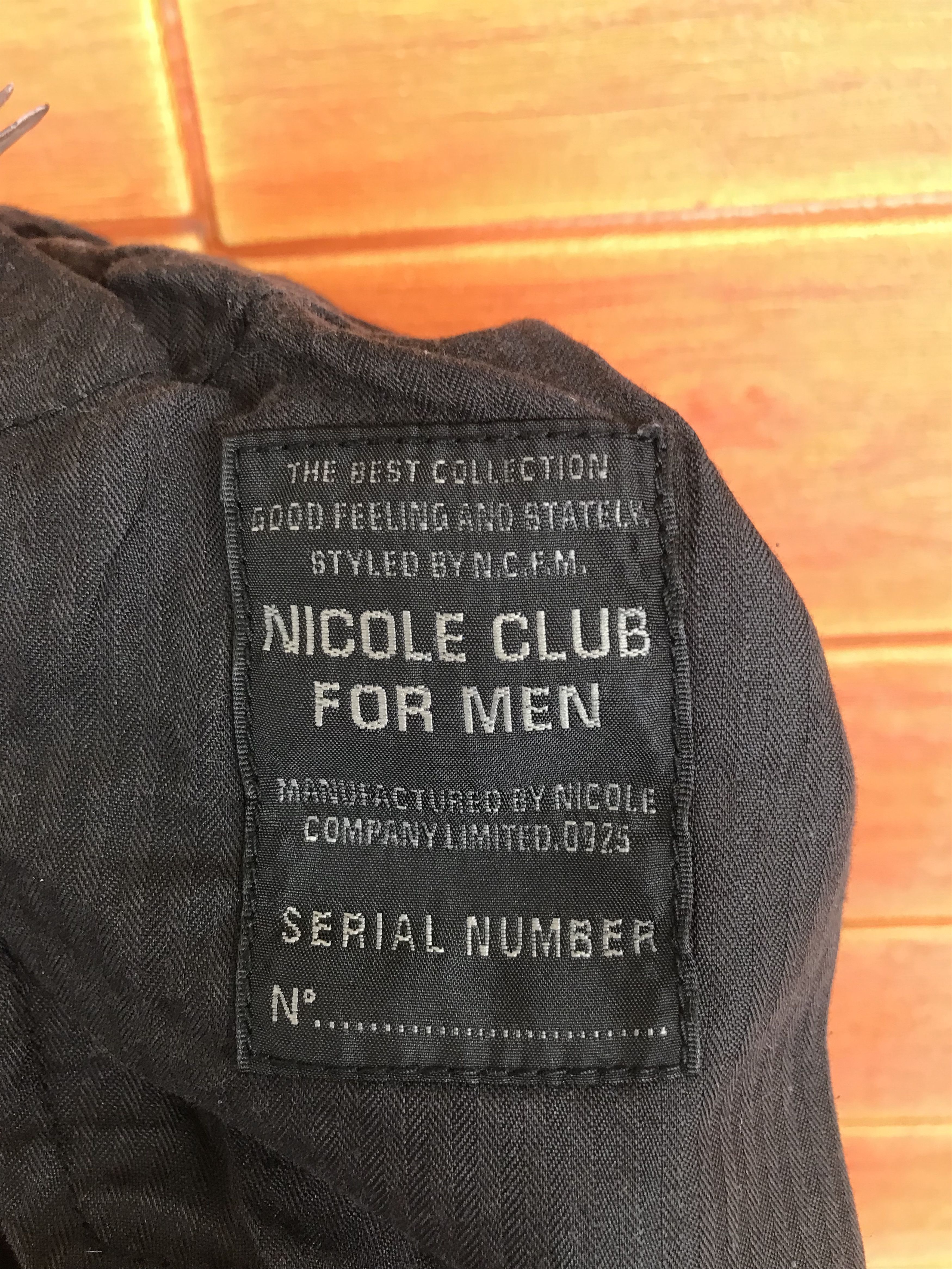Nicole Club Nicole Club Japan Waxed Charcoal Bondage Waist Denim Pants Size US 31 - 17 Thumbnail