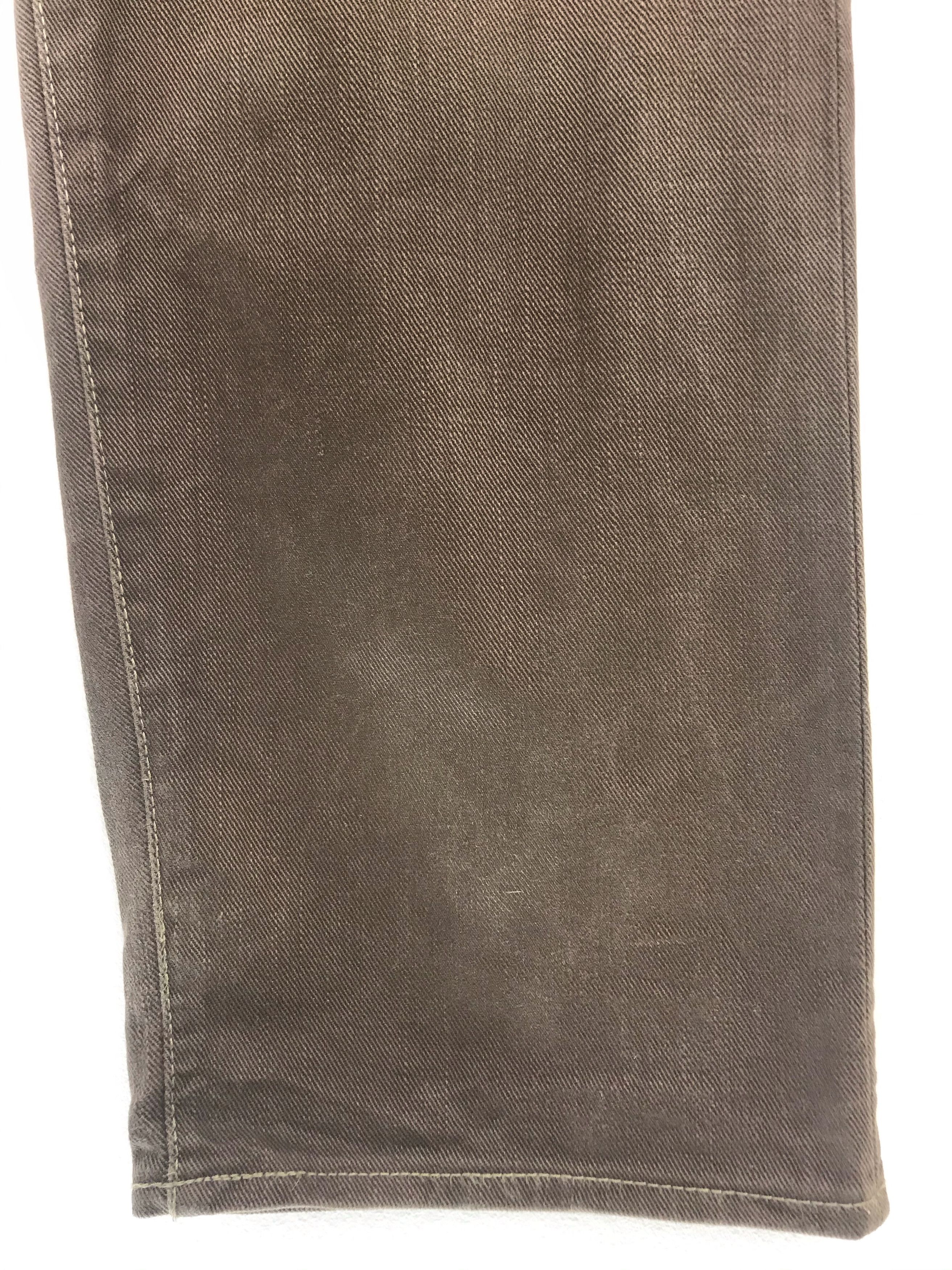 Comme des Garcons × Undercover MADHECTIC Buckle back Drop Crotch Denim Jeans Size US 34 / EU 50 - 4 Thumbnail